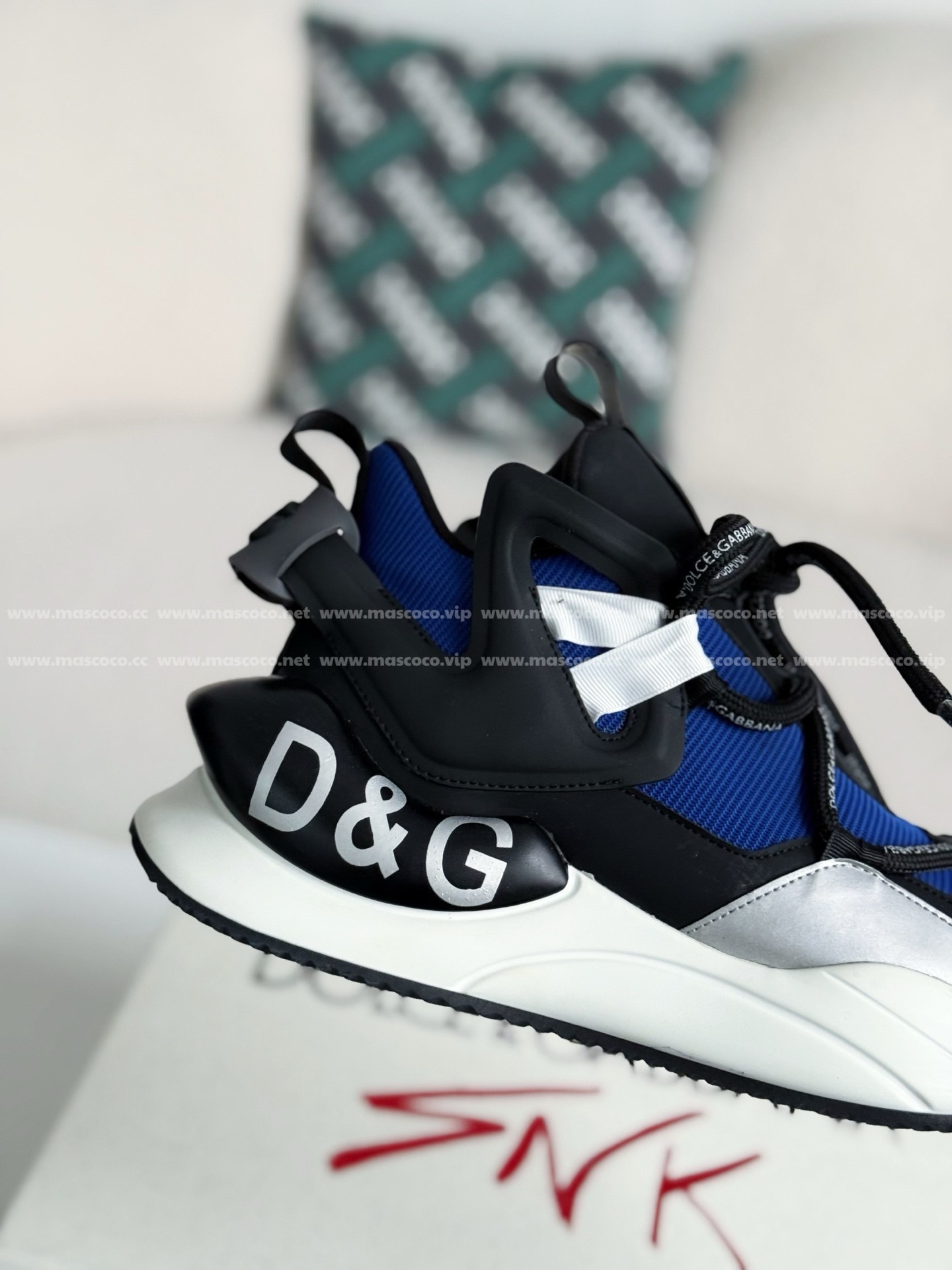 「#4235」Dolce&Gabbana Mesh Leather Sports Casual Shoes - Image 7