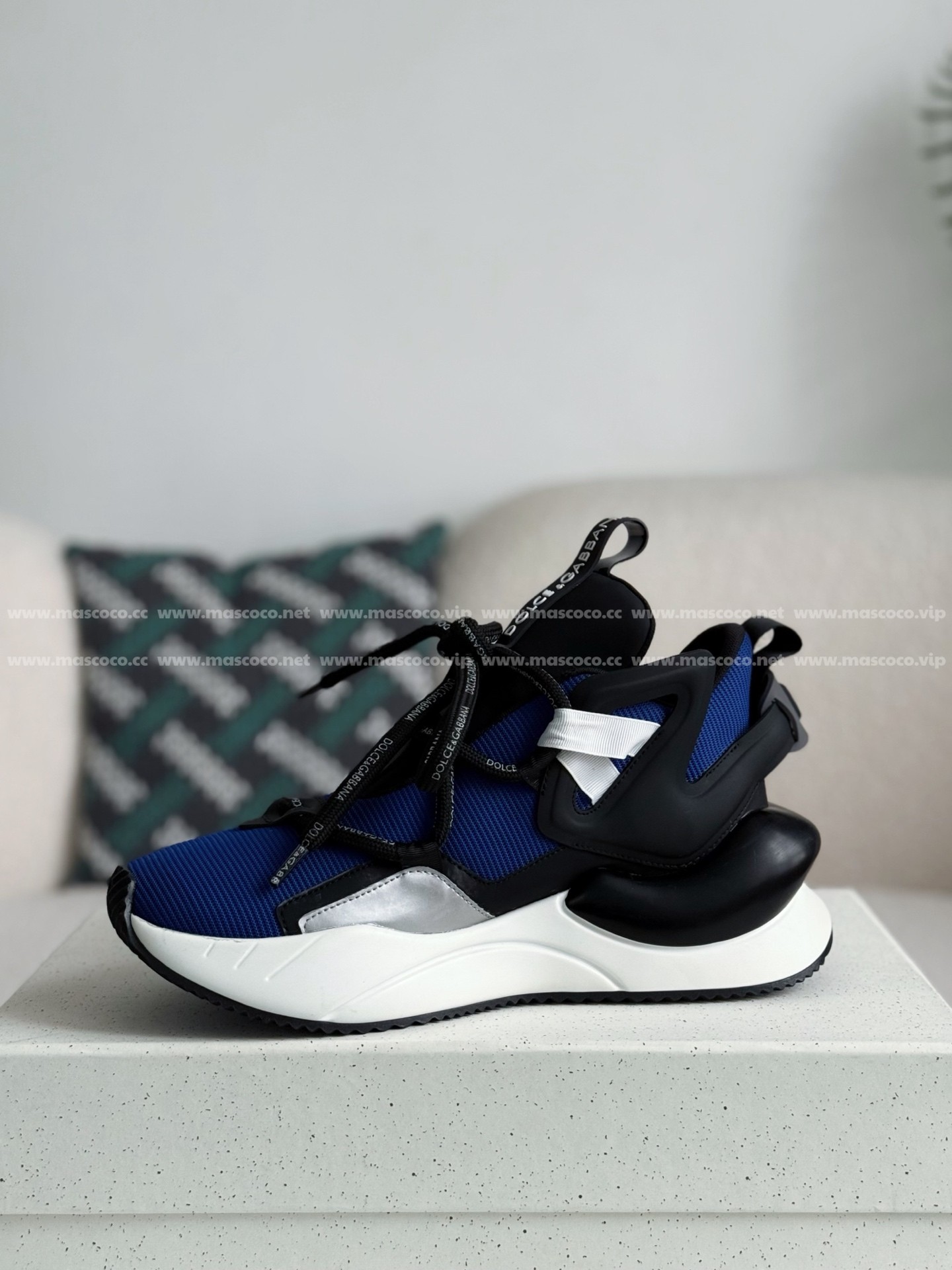 「#4235」Dolce&Gabbana Mesh Leather Sports Casual Shoes - Image 4