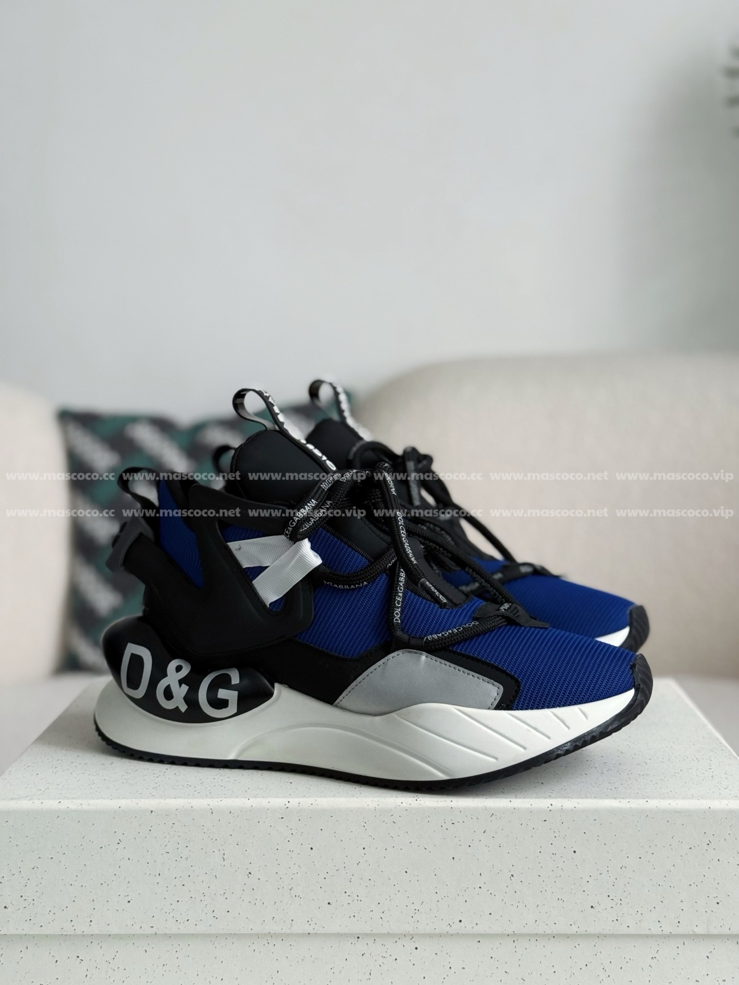「#4235」Dolce&Gabbana Mesh Leather Sports Casual Shoes - Image 2