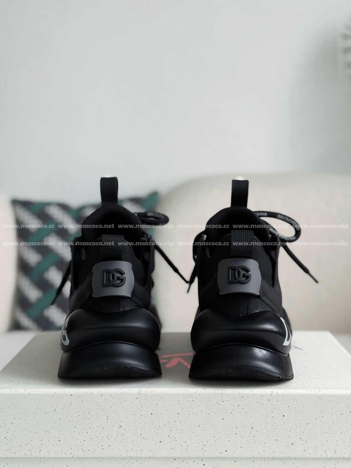「#4236」Dolce&Gabbana Mesh Leather Sports Casual Shoes - Image 3