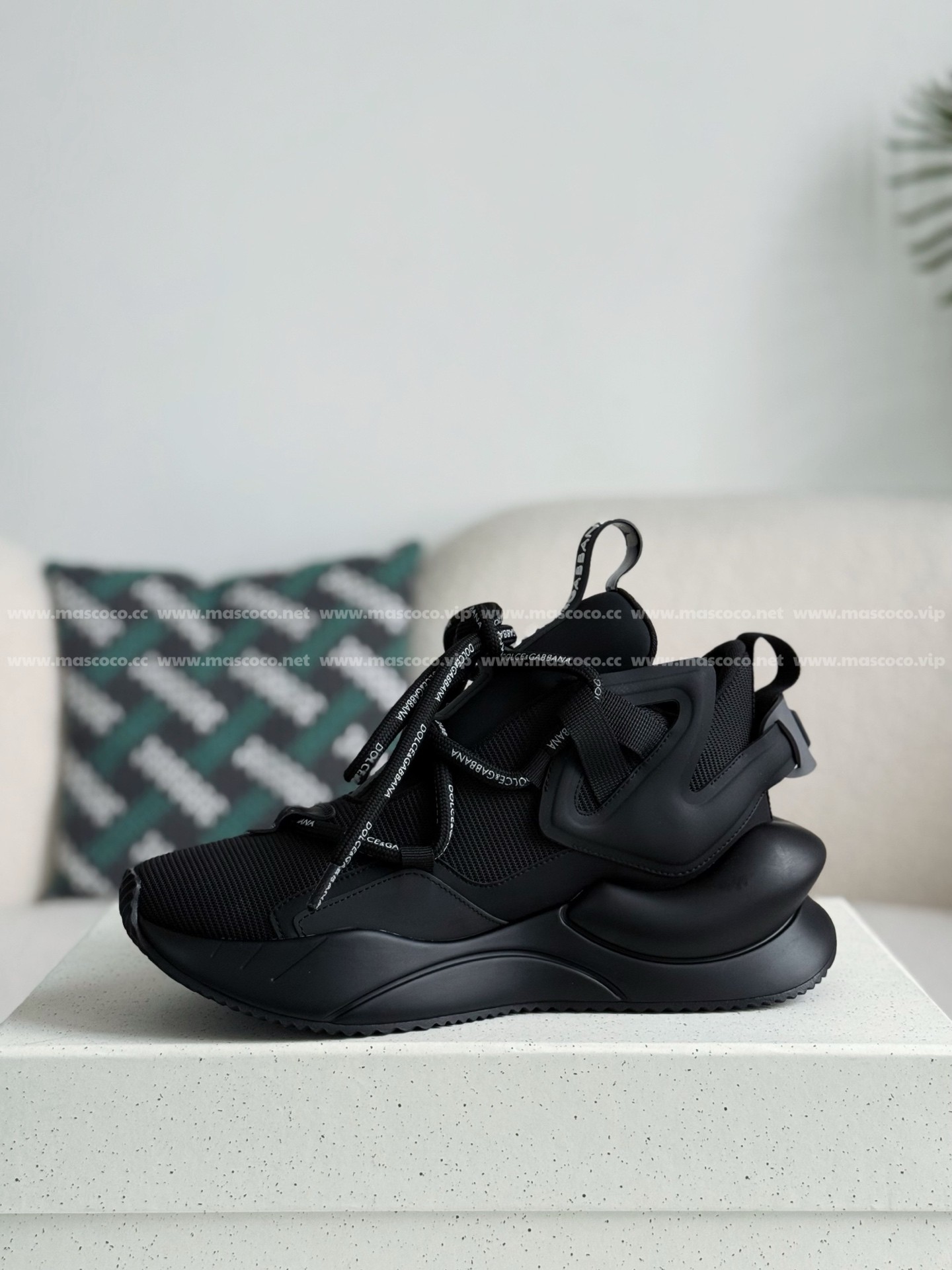 「#4236」Dolce&Gabbana Mesh Leather Sports Casual Shoes - Image 4