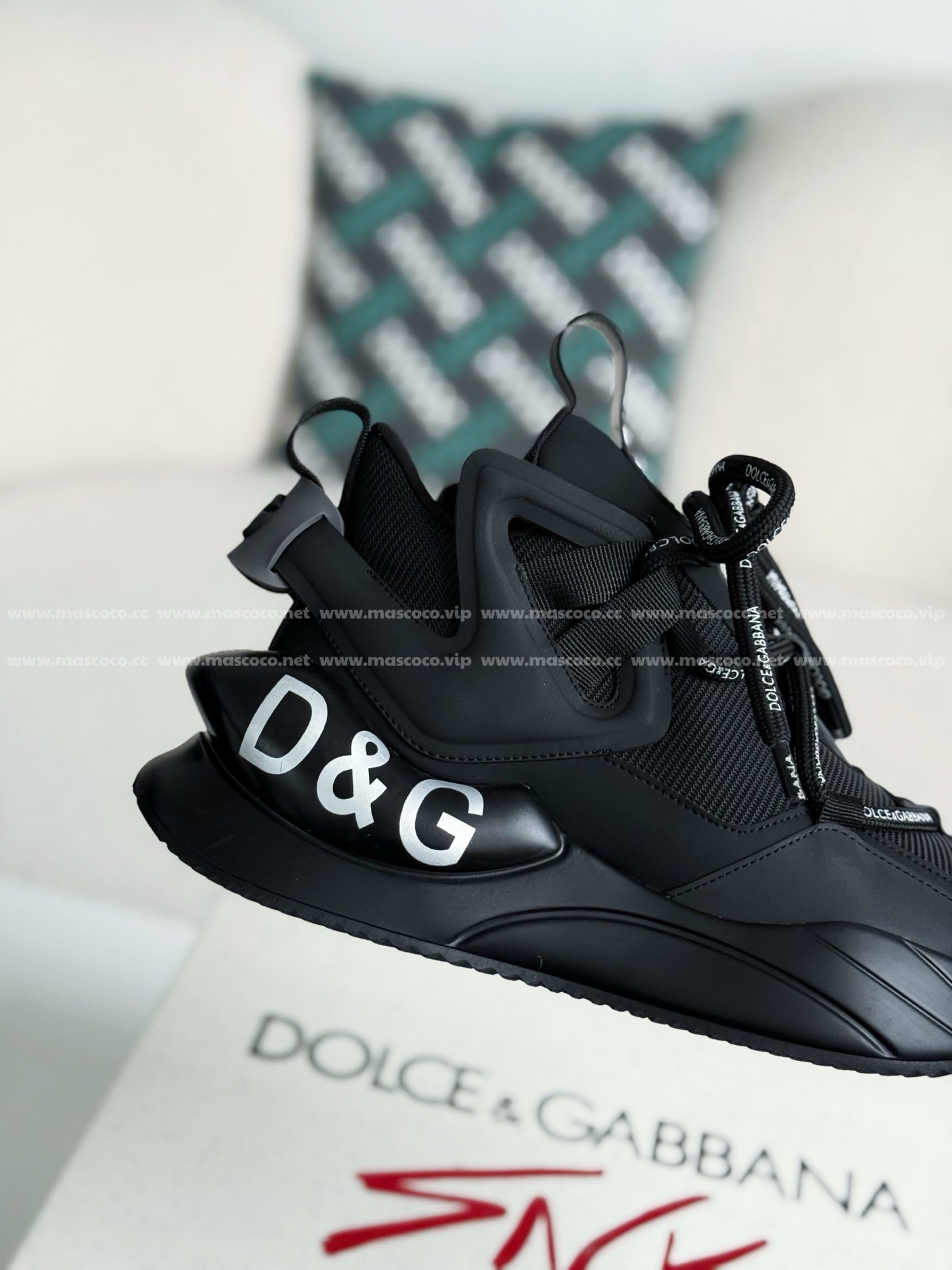 「#4236」Dolce&Gabbana Mesh Leather Sports Casual Shoes - Image 7