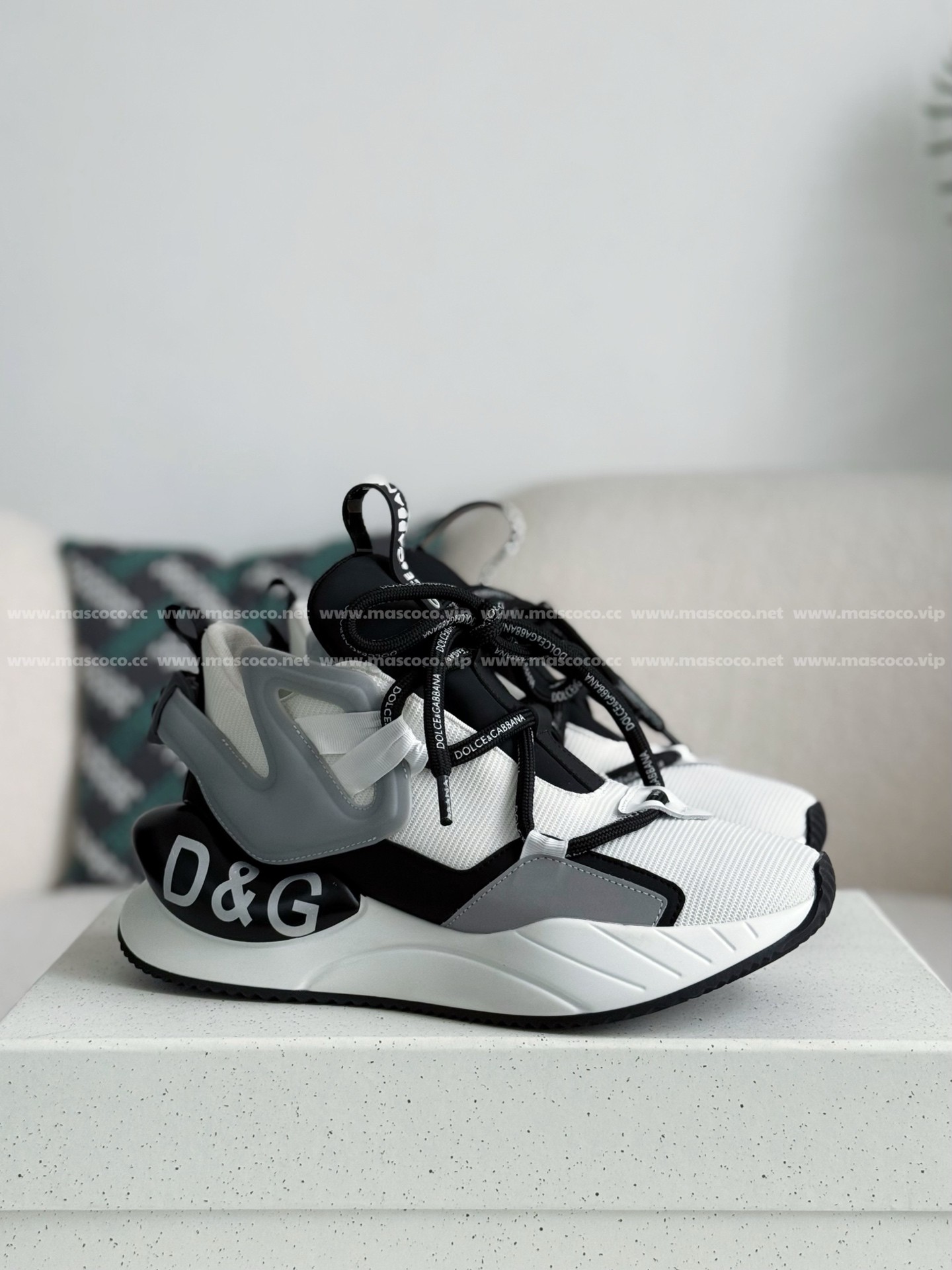 「#4237」Dolce&Gabbana Mesh Leather Sports Casual Shoes - Image 2