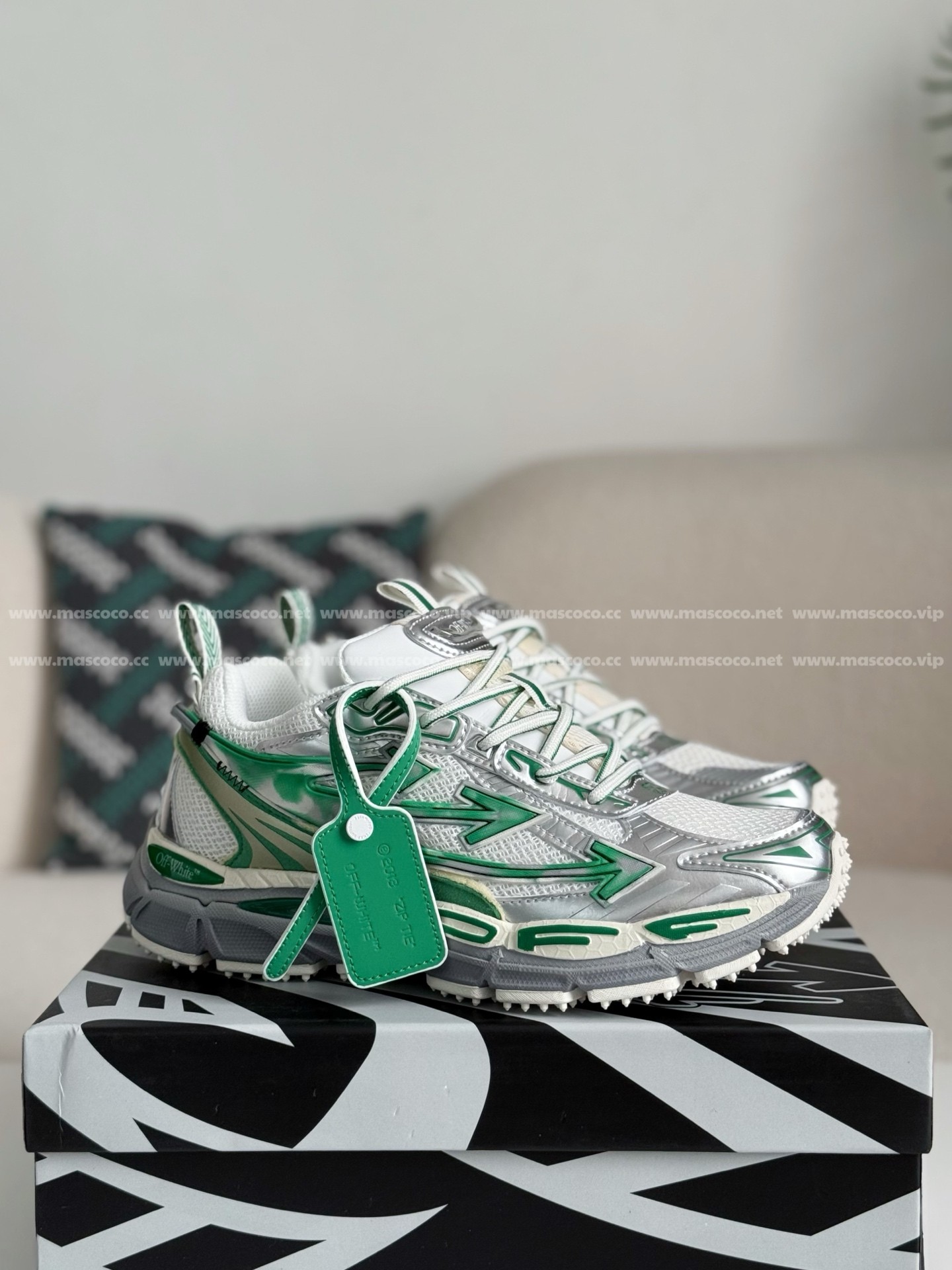 「#4278」OFF-WHITE BE RIGHT BACK CASUAL SHOES - Image 2