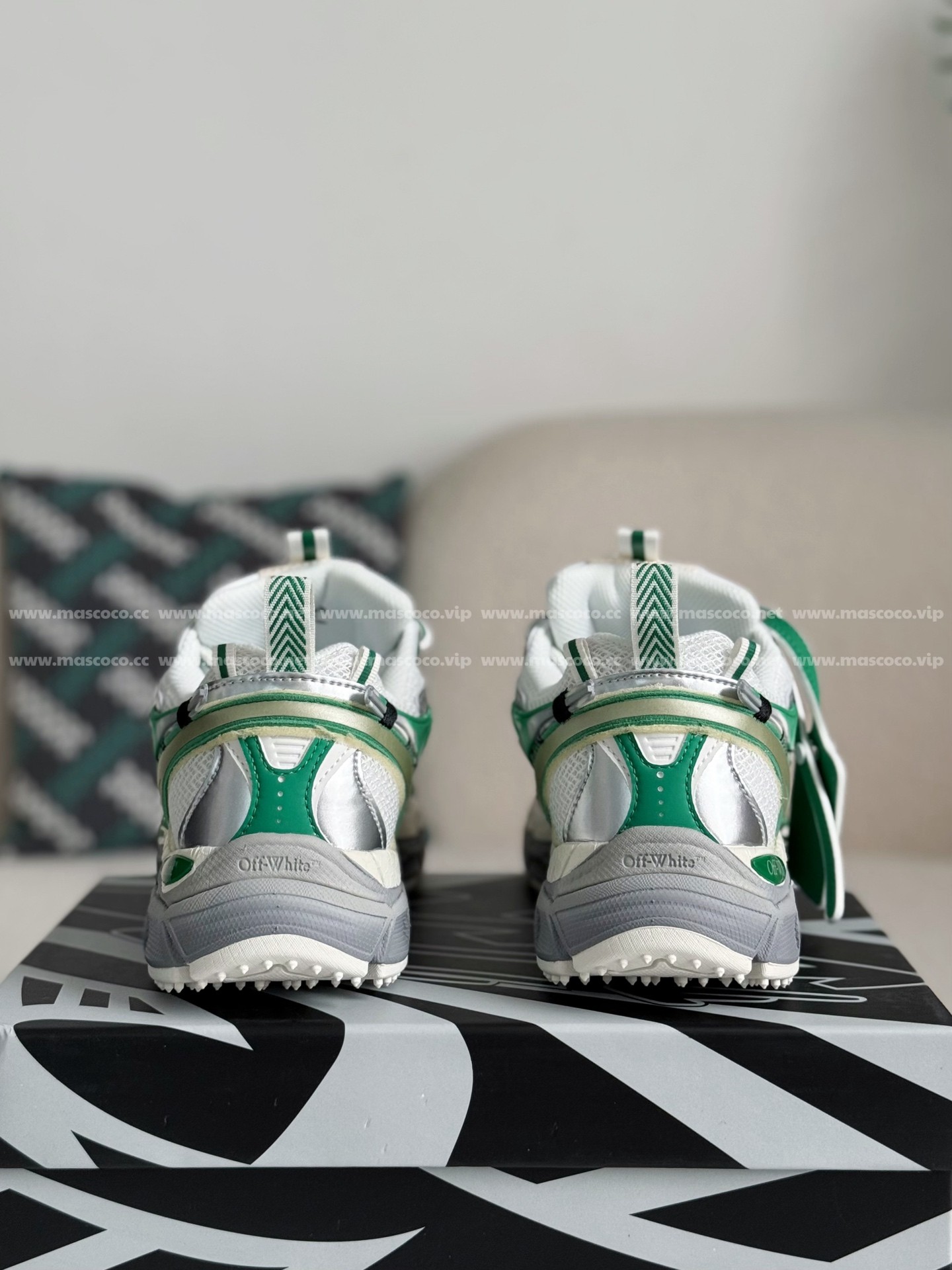 「#4278」OFF-WHITE BE RIGHT BACK CASUAL SHOES - Image 3