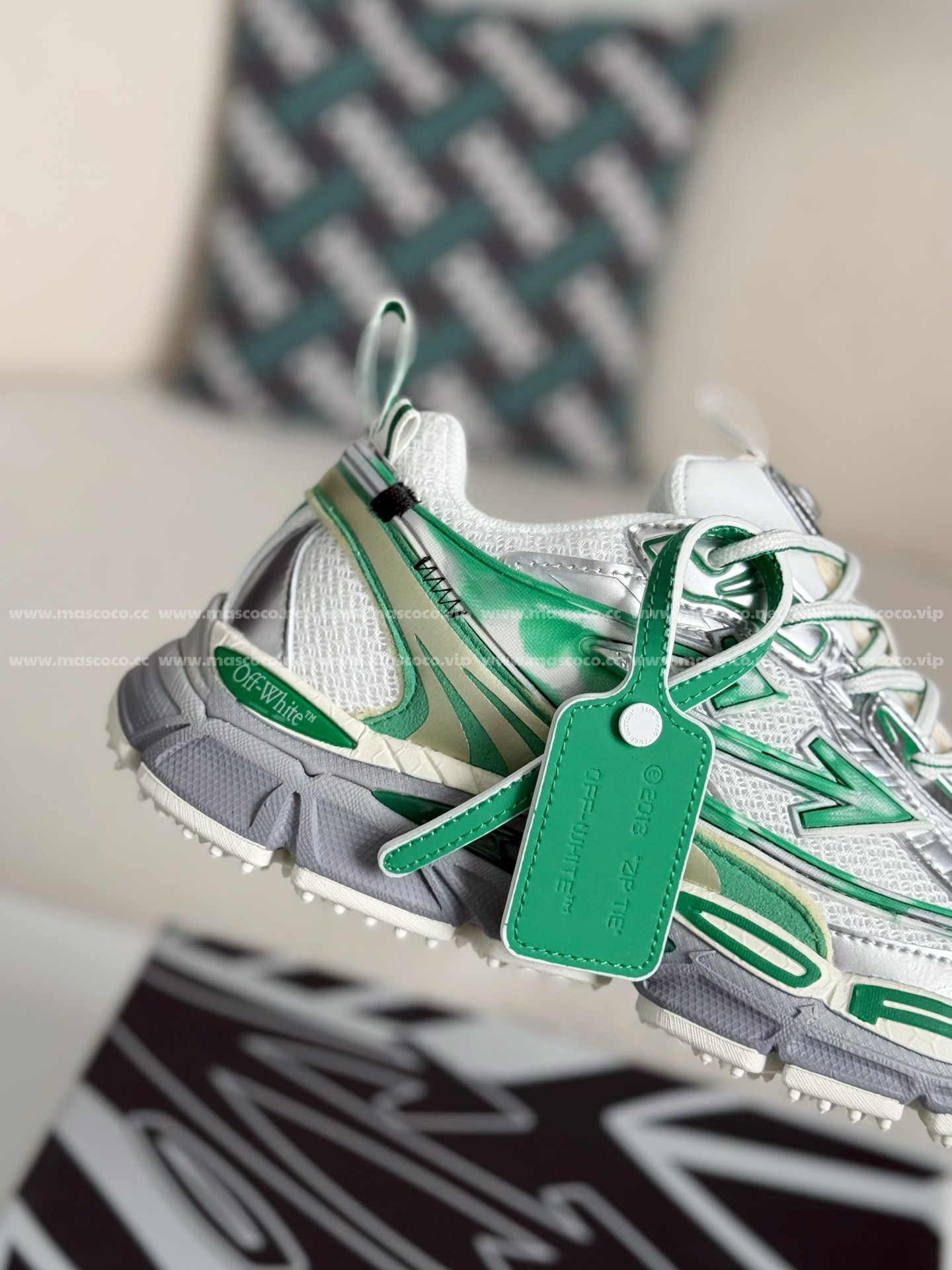 「#4278」OFF-WHITE BE RIGHT BACK CASUAL SHOES - Image 7