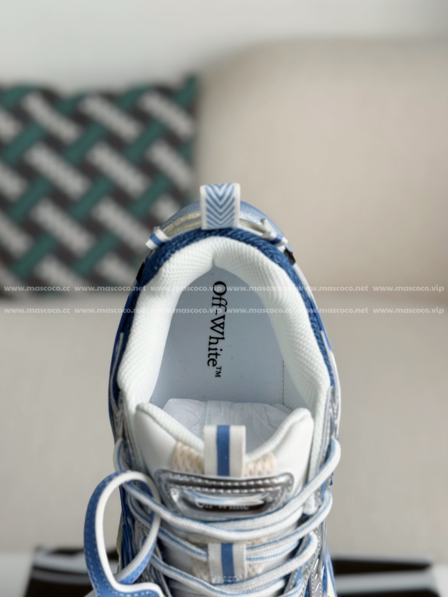 「#4279」OFF-WHITE BE RIGHT BACK CASUAL SHOES - Image 9
