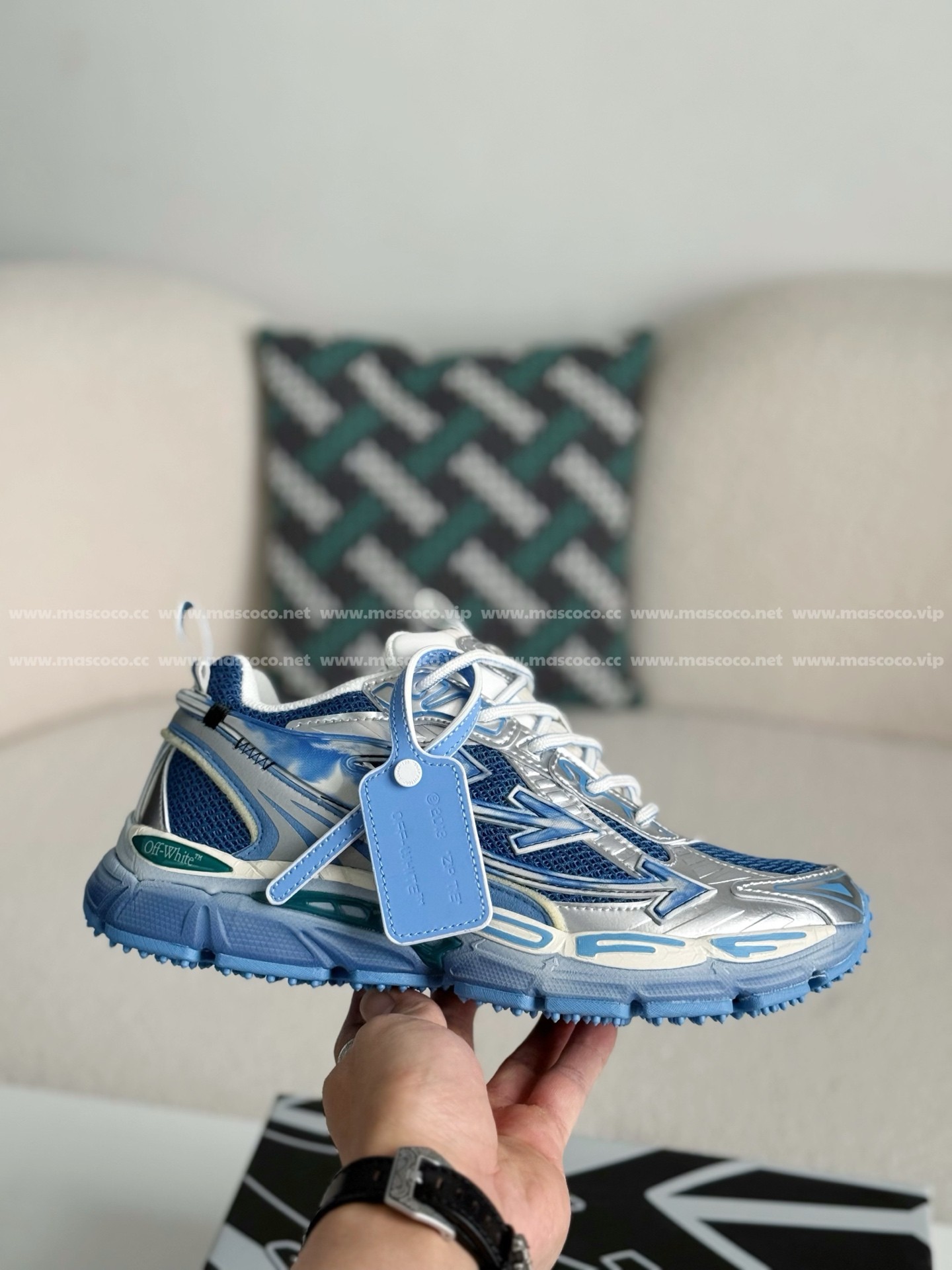 「#4279」OFF-WHITE BE RIGHT BACK CASUAL SHOES - Image 6