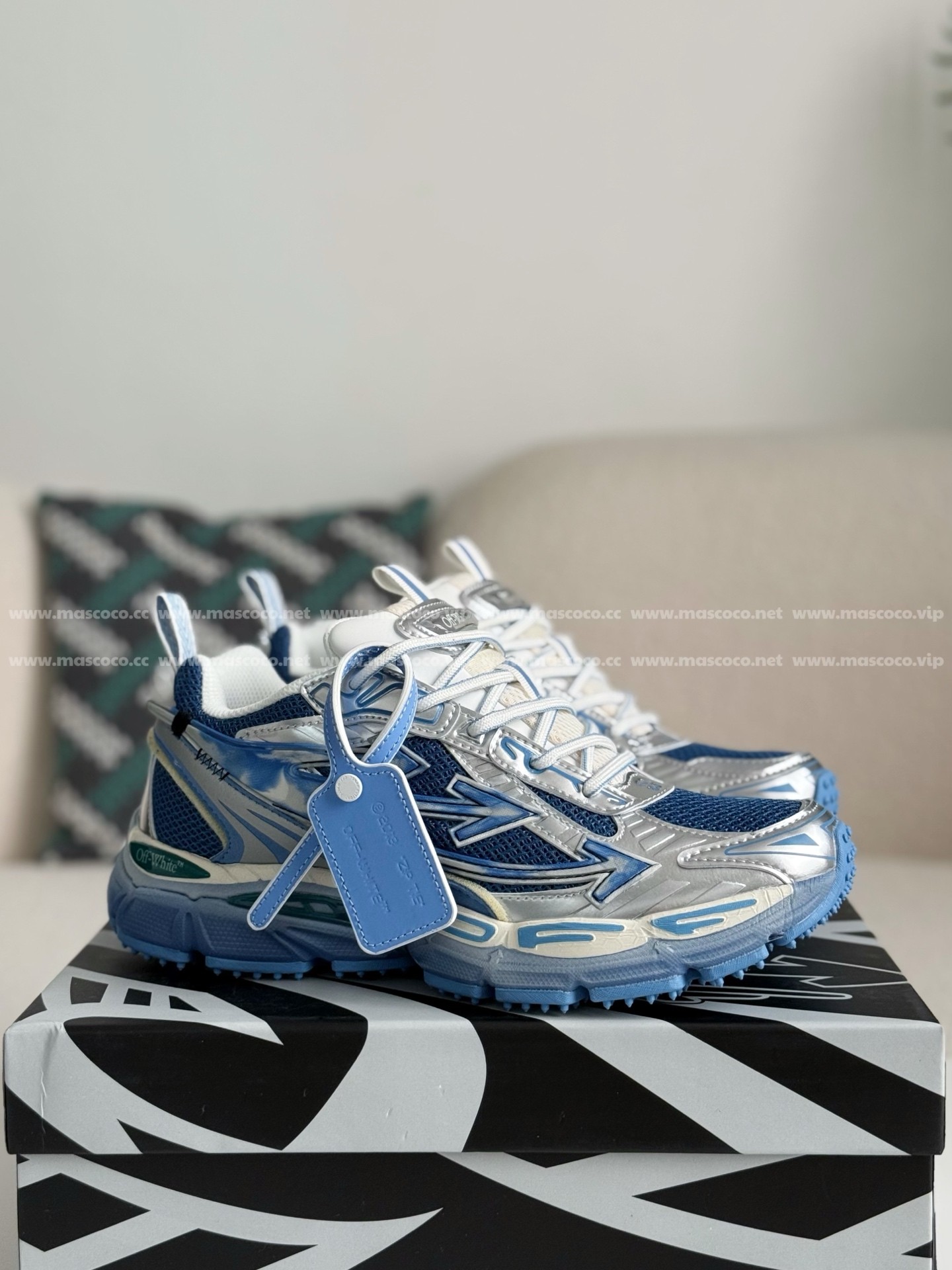 「#4279」OFF-WHITE BE RIGHT BACK CASUAL SHOES - Image 2