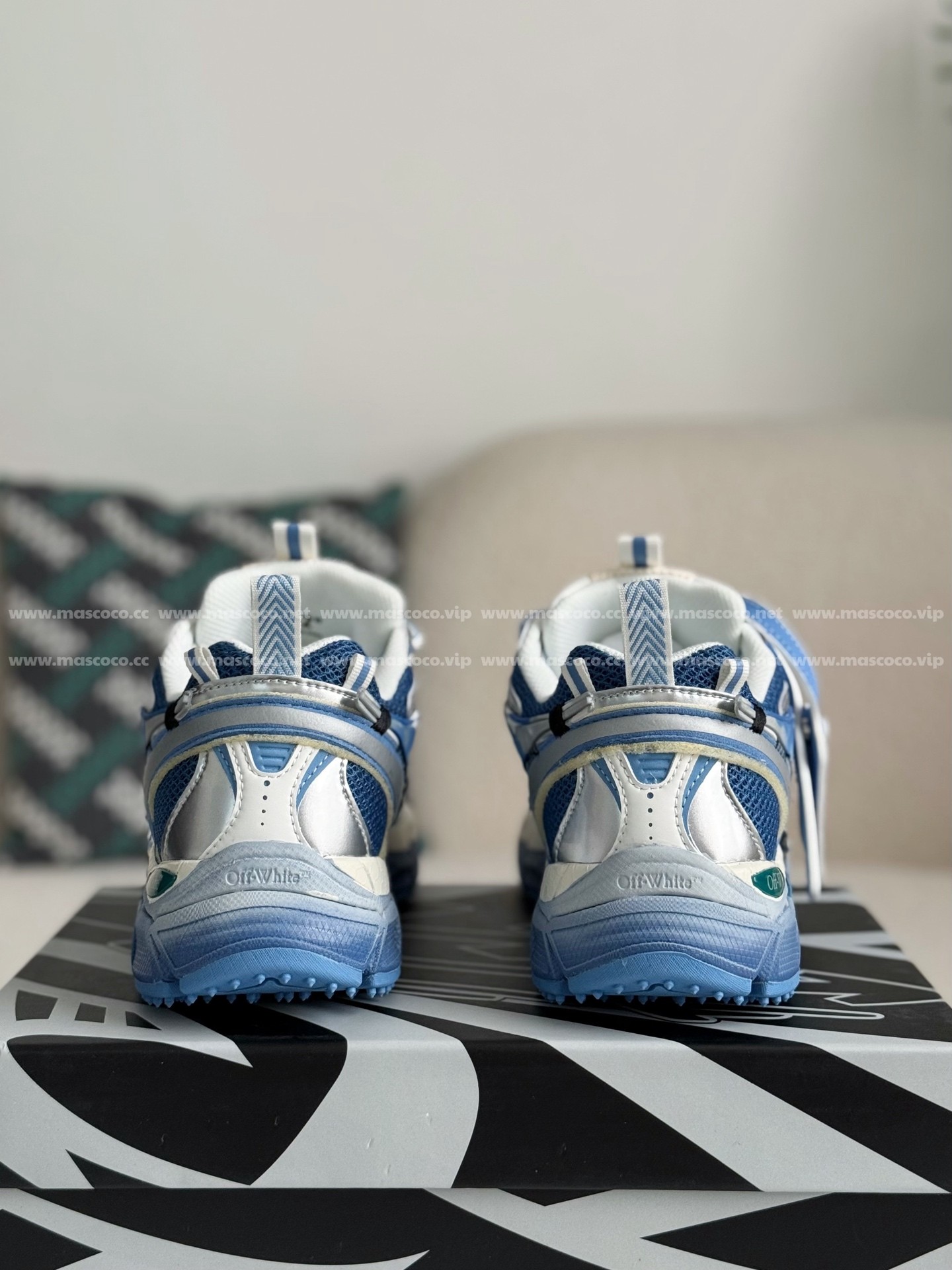 「#4279」OFF-WHITE BE RIGHT BACK CASUAL SHOES - Image 3