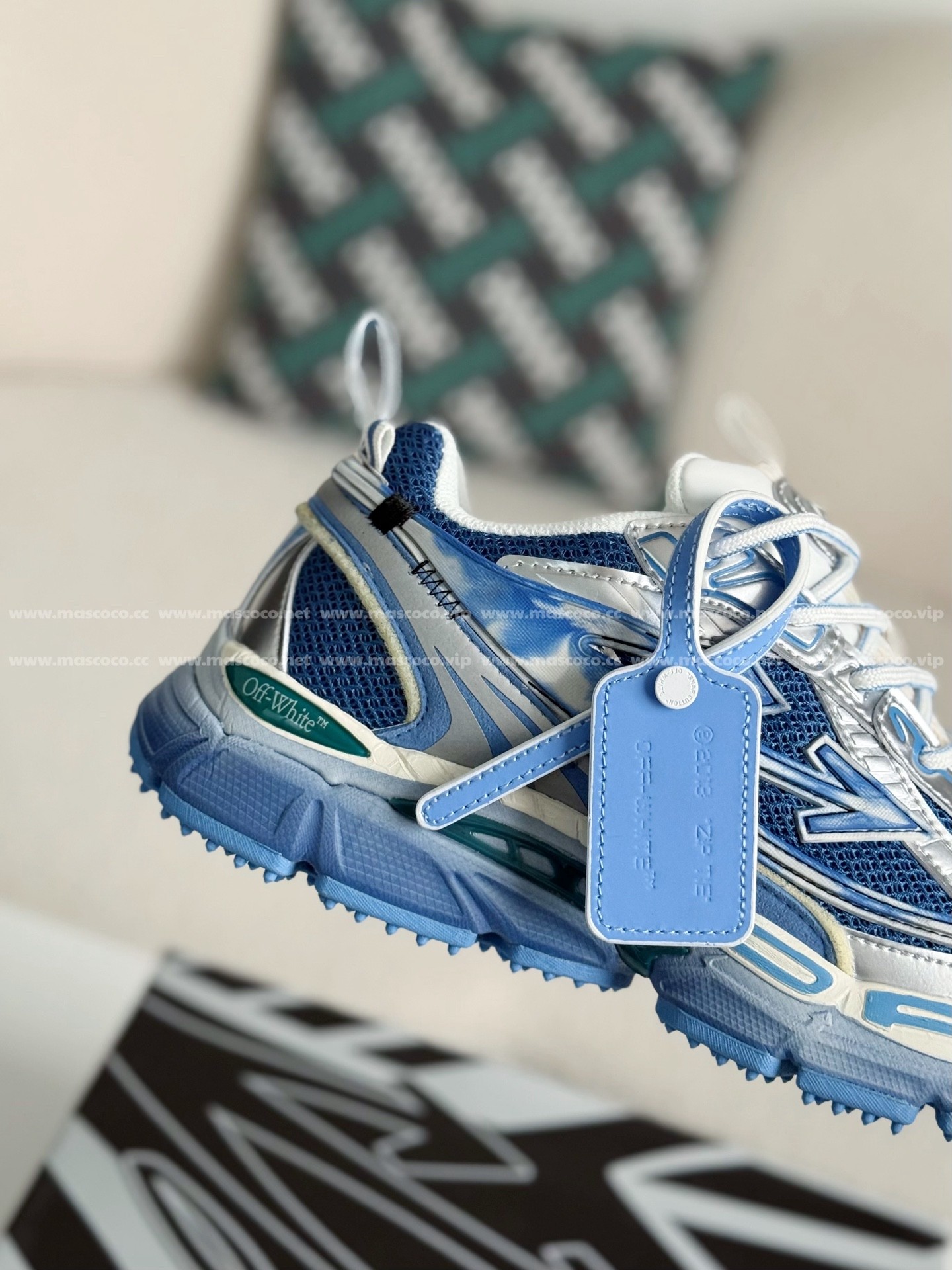 「#4279」OFF-WHITE BE RIGHT BACK CASUAL SHOES - Image 7