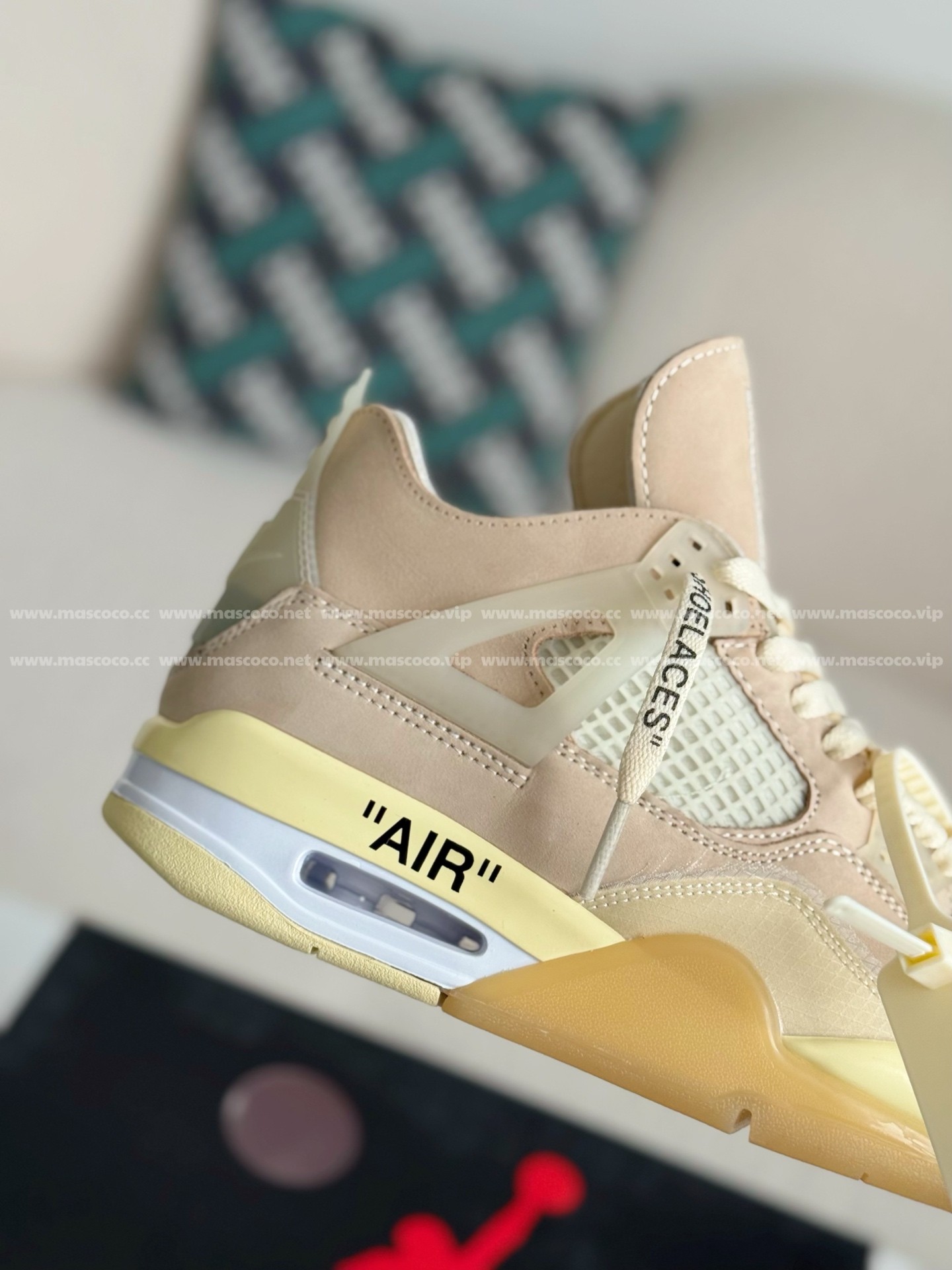 「#112」Jordan 4 AJ4 Sneakers Retro OW - Image 7