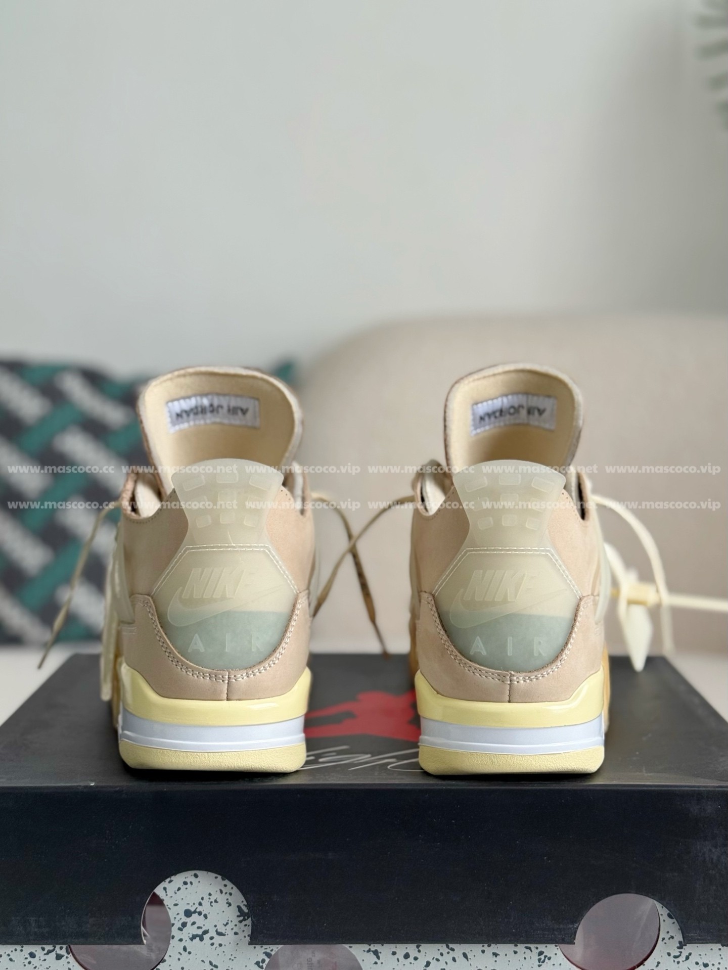 「#112」Jordan 4 AJ4 Sneakers Retro OW - Image 3