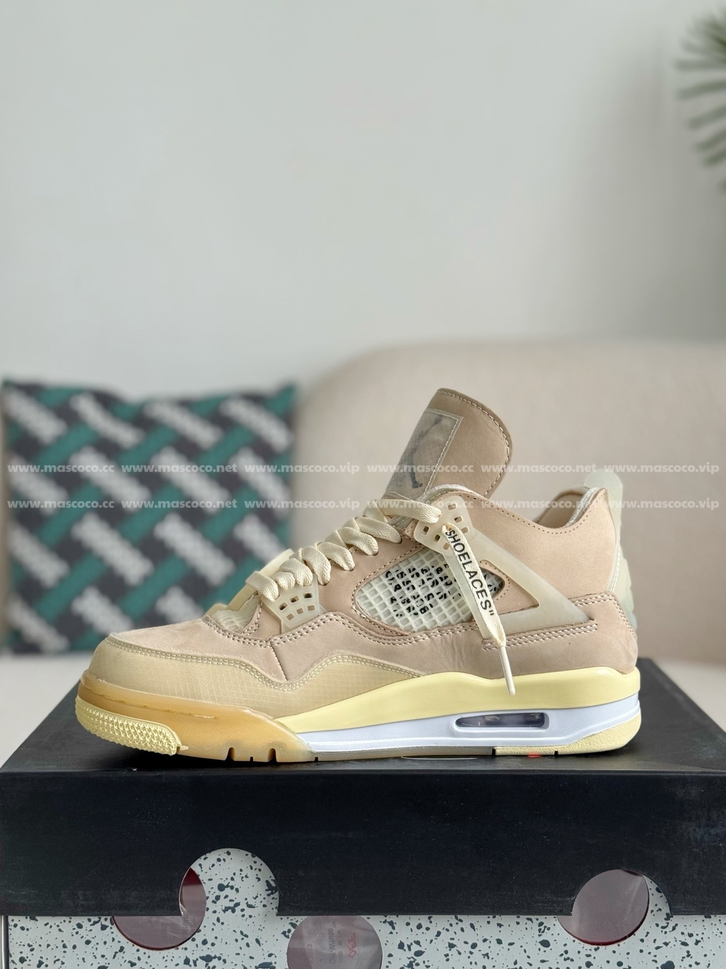 「#112」Jordan 4 AJ4 Sneakers Retro OW - Image 4