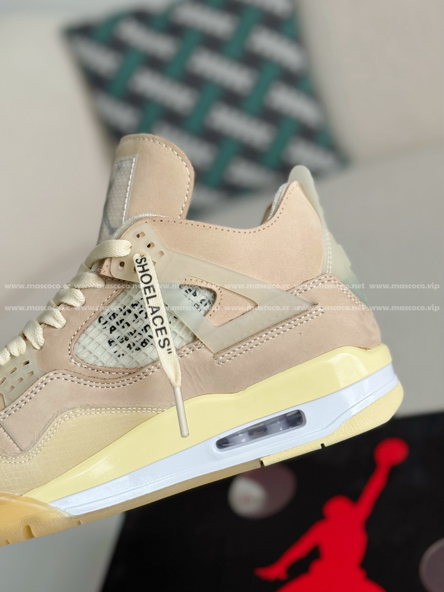「#112」Jordan 4 AJ4 Sneakers Retro OW - Image 8
