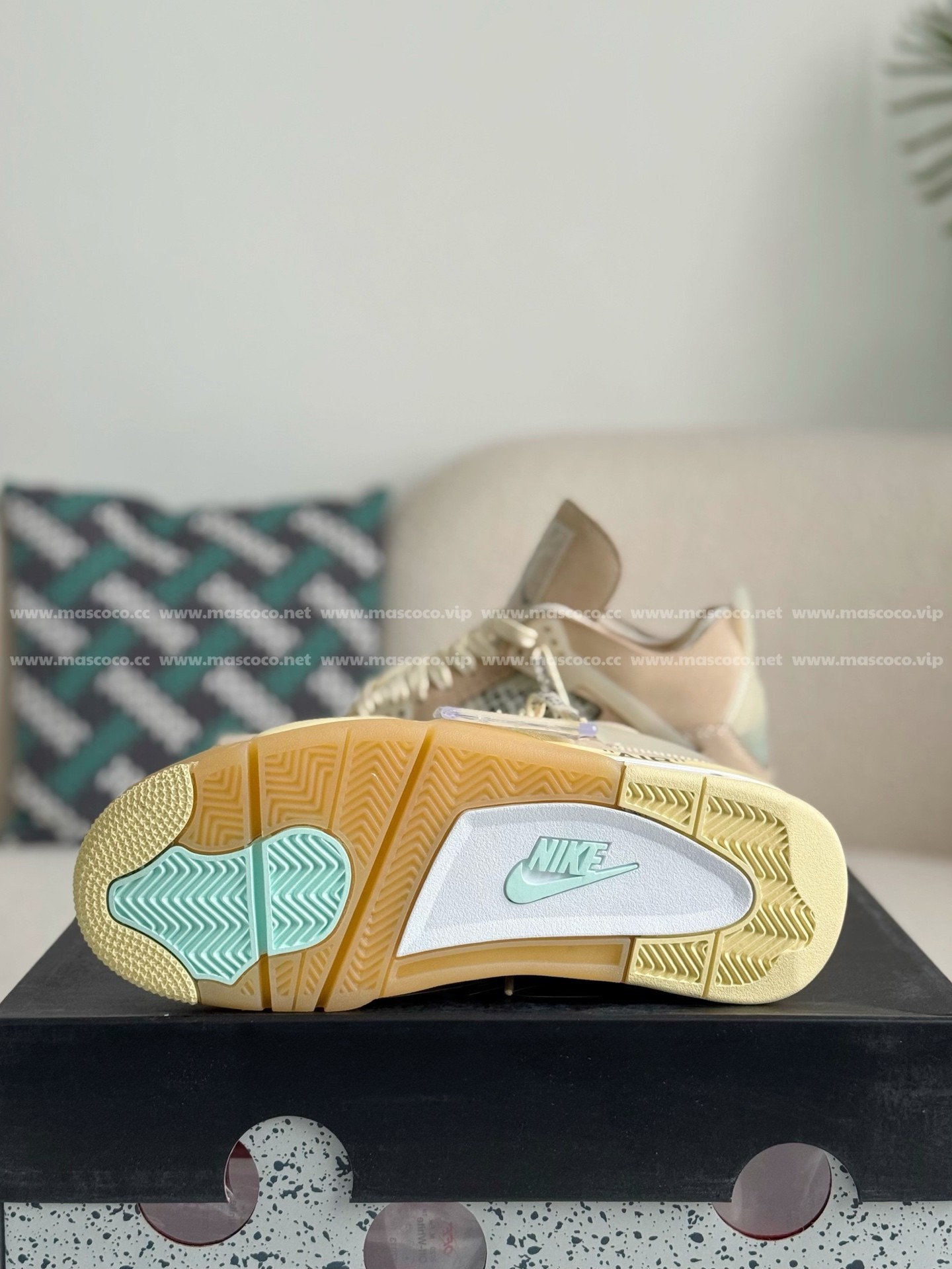 「#112」Jordan 4 AJ4 Sneakers Retro OW - Image 5