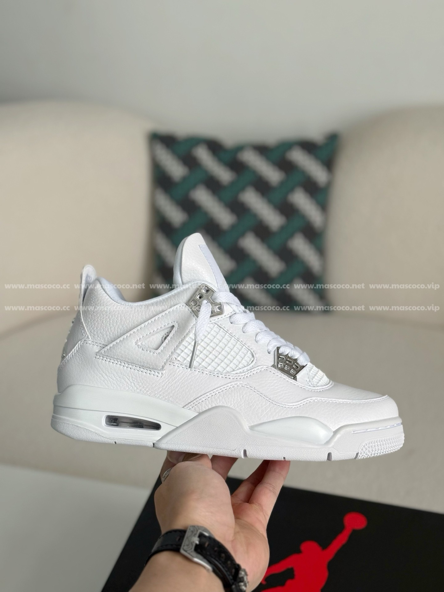 「#730」Jordan 4 AJ4 retro pure money - Image 6