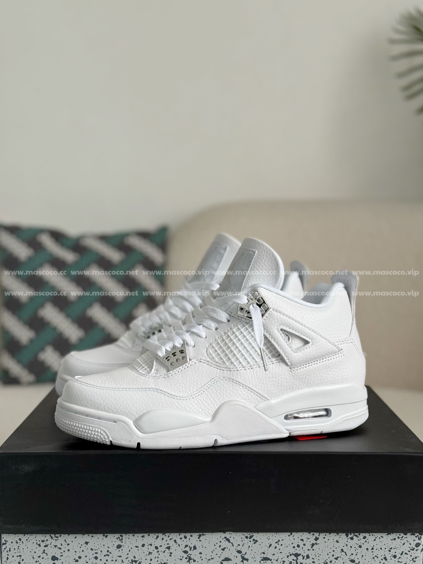 「#730」Jordan 4 AJ4 retro pure money