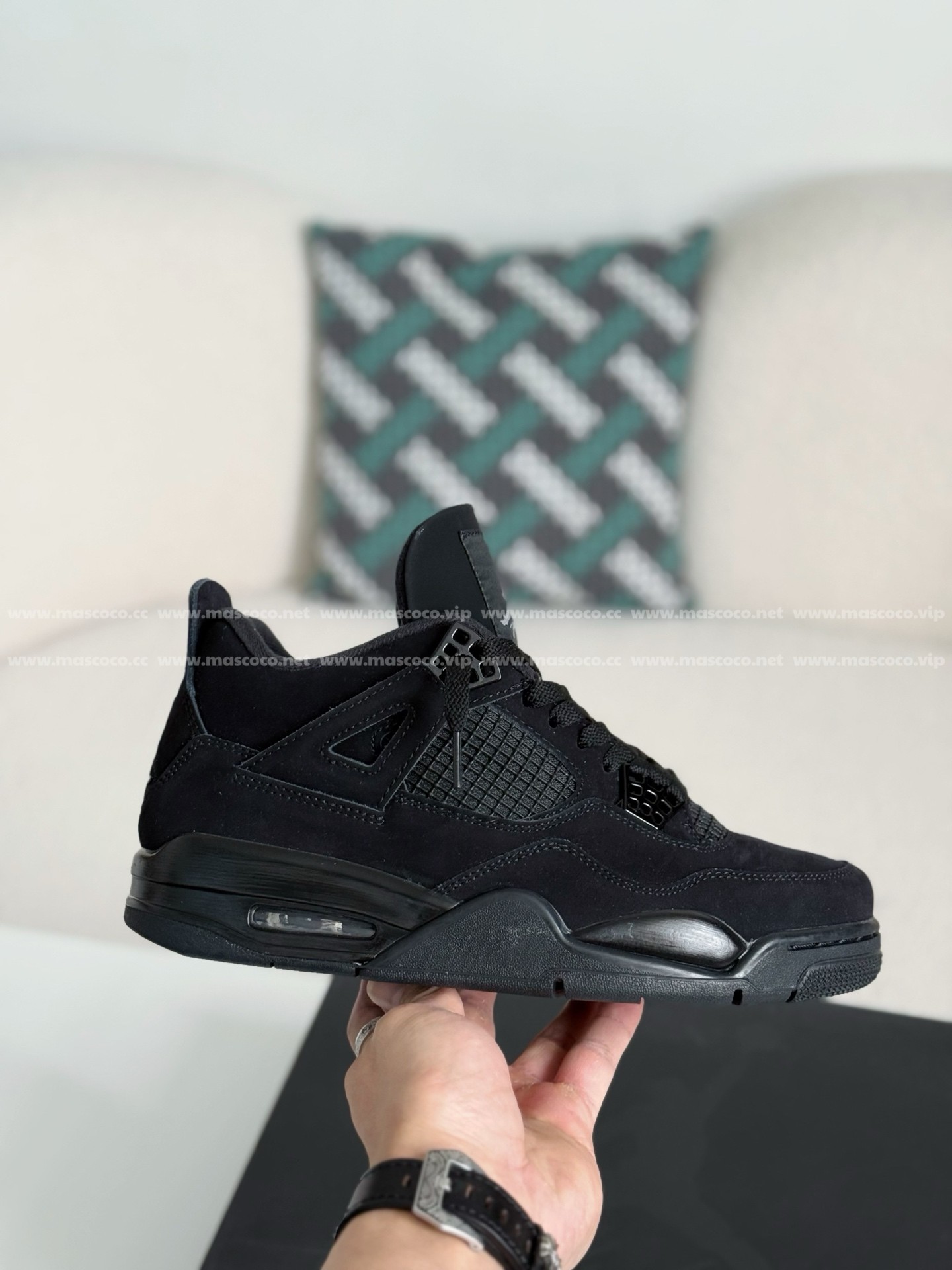「#328」Jordan 4 AJ4 Sneakers - Image 6