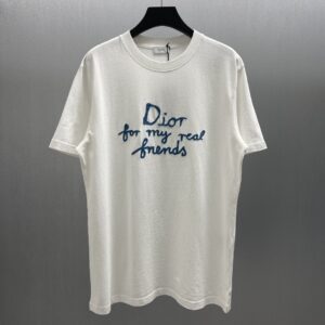 「#4380」Dior-CD Friends Private Letter Short Sleeve