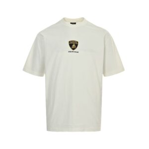 「#4401」Balenciaga 25ss Lamborghini co-branded embroidered short sleeve
