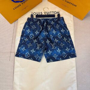 「#4472」LOUIS VUITTON Sailboat Print Beach Shorts