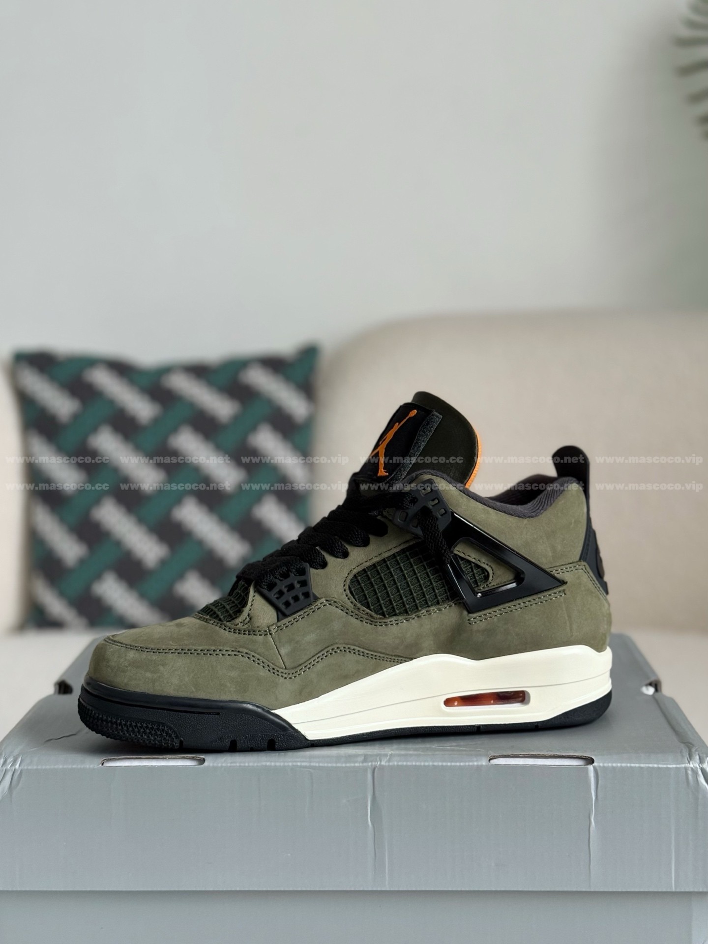 「#4500」Jordan Air Jordan 4 retro wear-resistant non-slip mid-top - Image 4