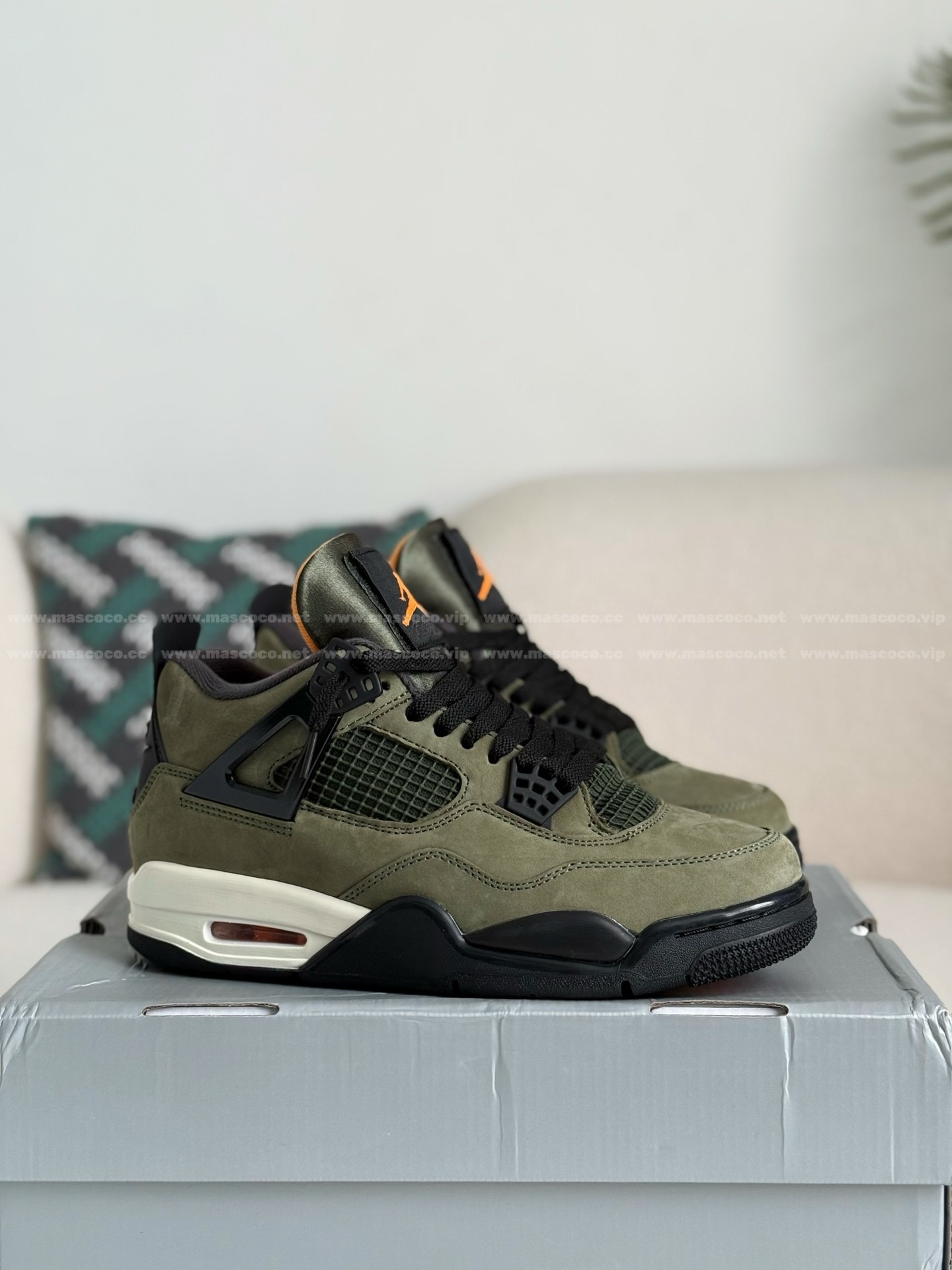 「#4500」Jordan Air Jordan 4 retro wear-resistant non-slip mid-top - Image 2