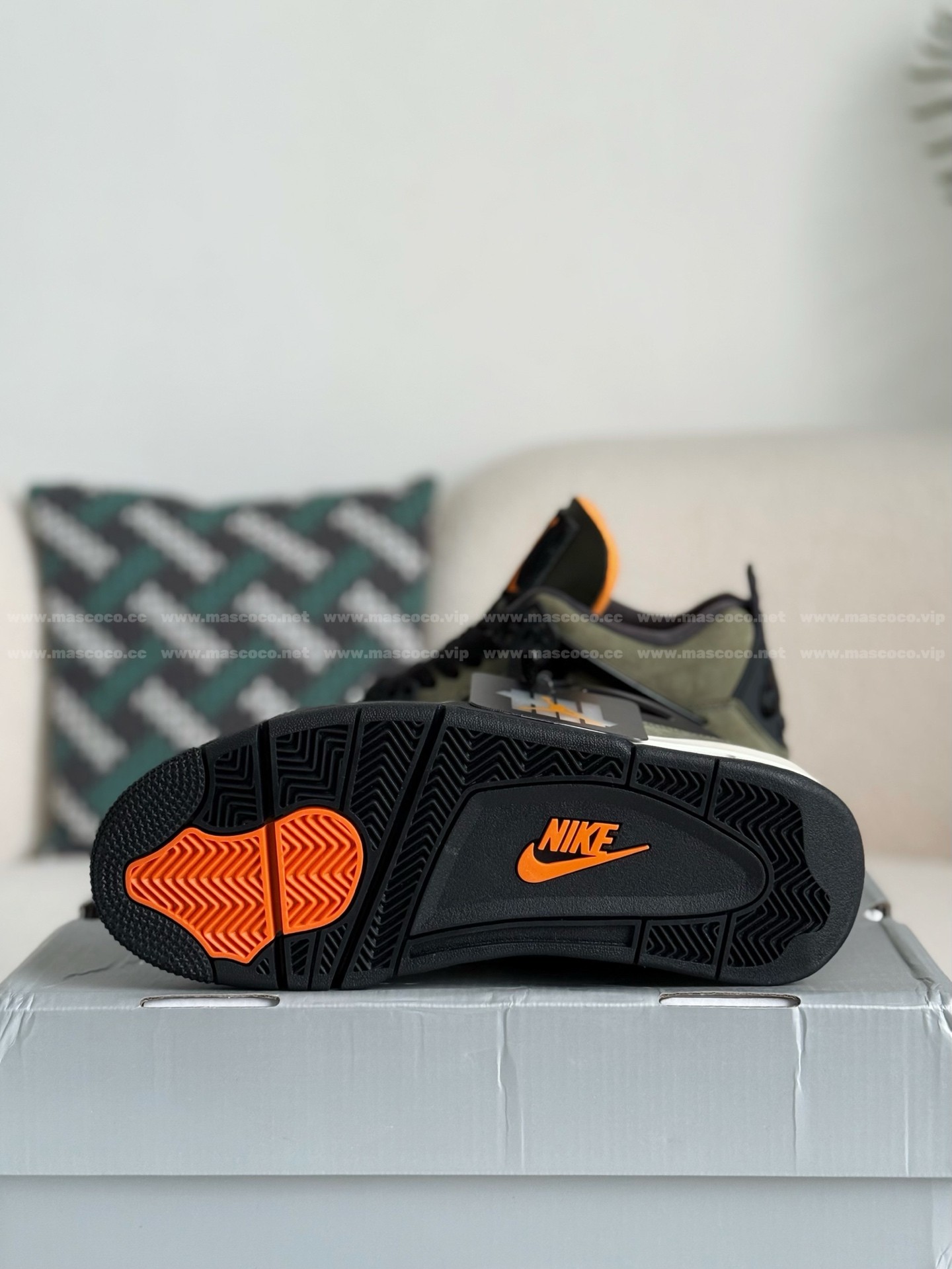 「#4500」Jordan Air Jordan 4 retro wear-resistant non-slip mid-top - Image 5