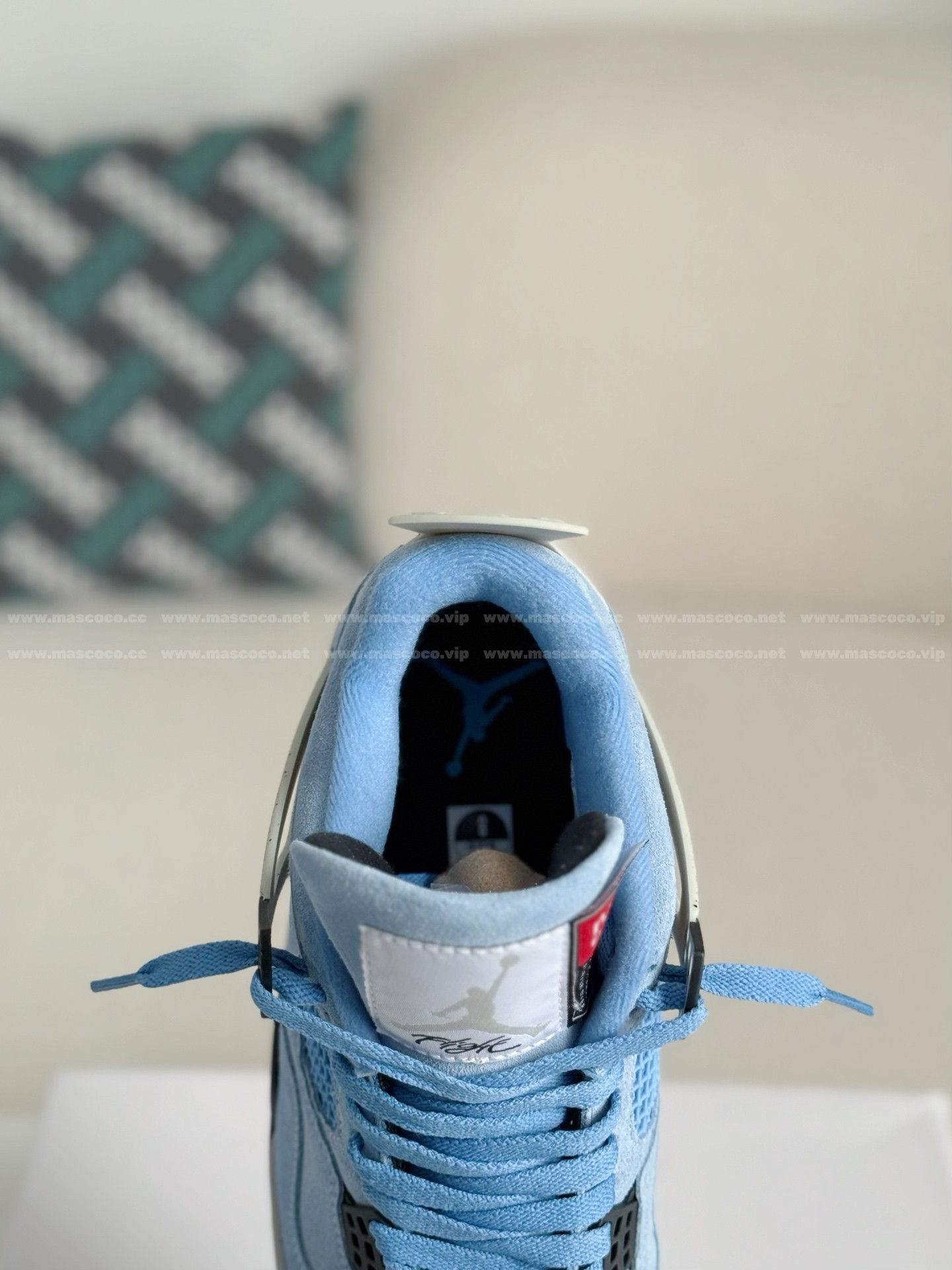 「#115」Union x NIKE Air Jordan 4 AJ4 Sneakers - Image 8