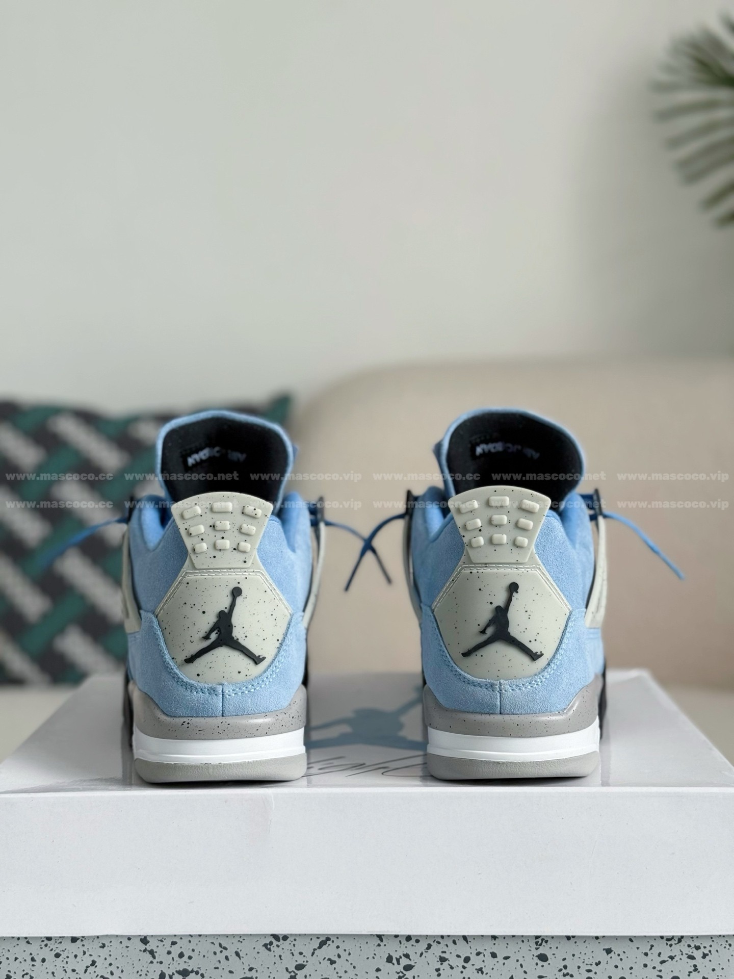 「#115」Union x NIKE Air Jordan 4 AJ4 Sneakers - Image 3