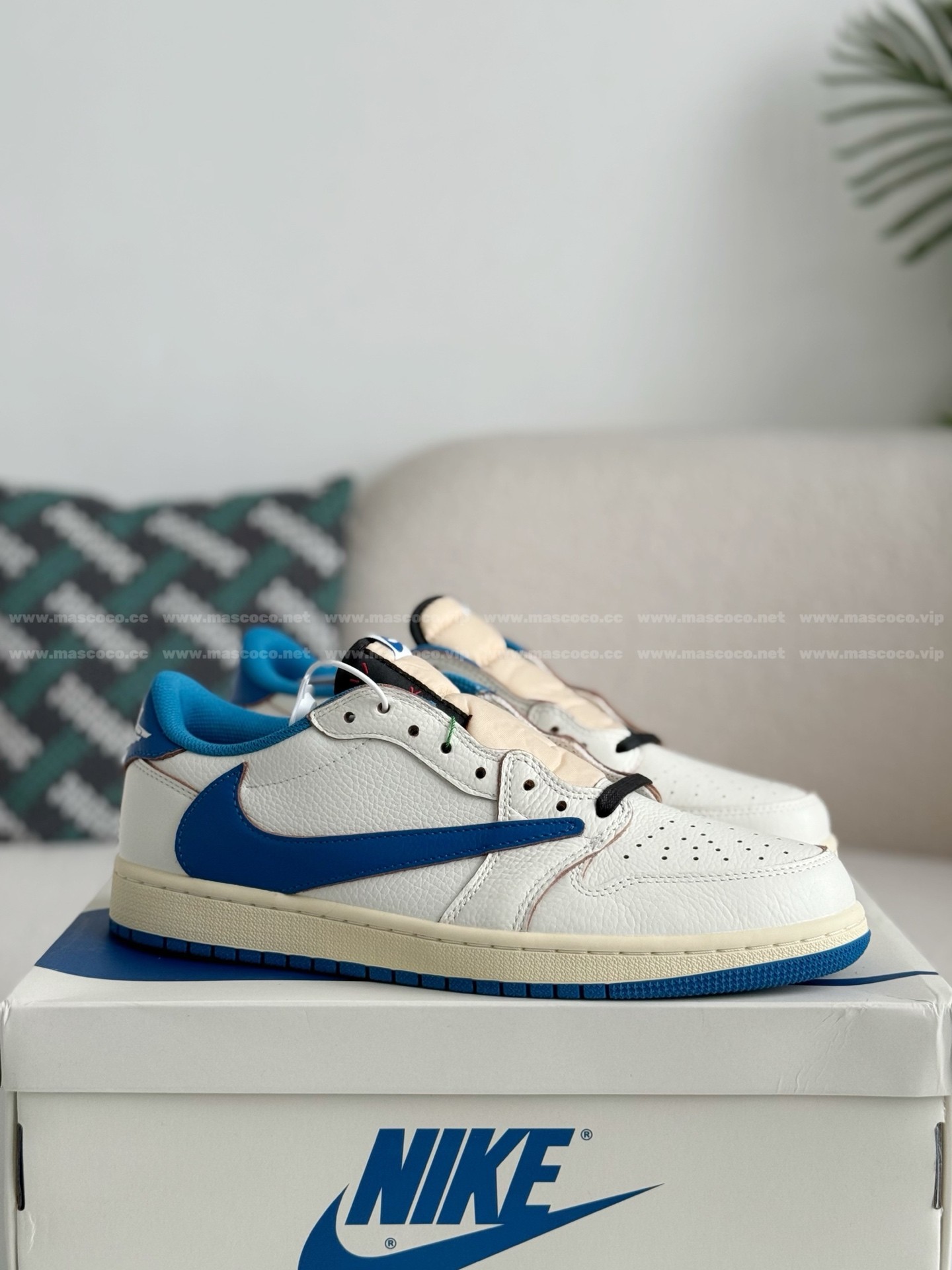 「#4524」Travis Scott × Jordan Air Jordan 1 Low Golf - Image 2