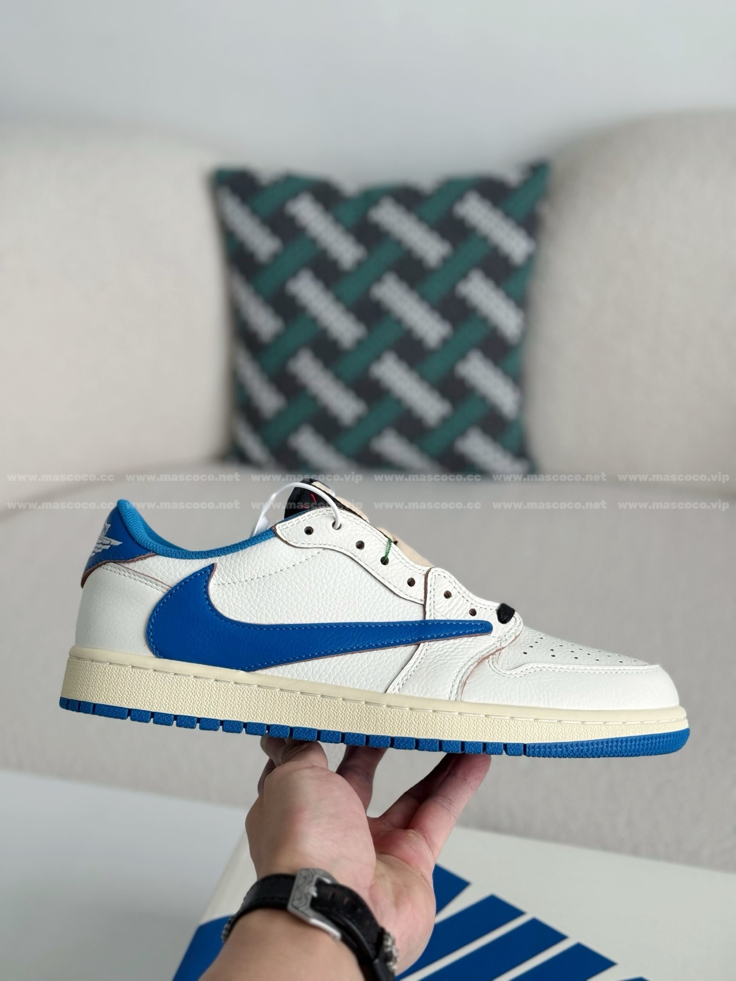 「#4524」Travis Scott × Jordan Air Jordan 1 Low Golf - Image 6