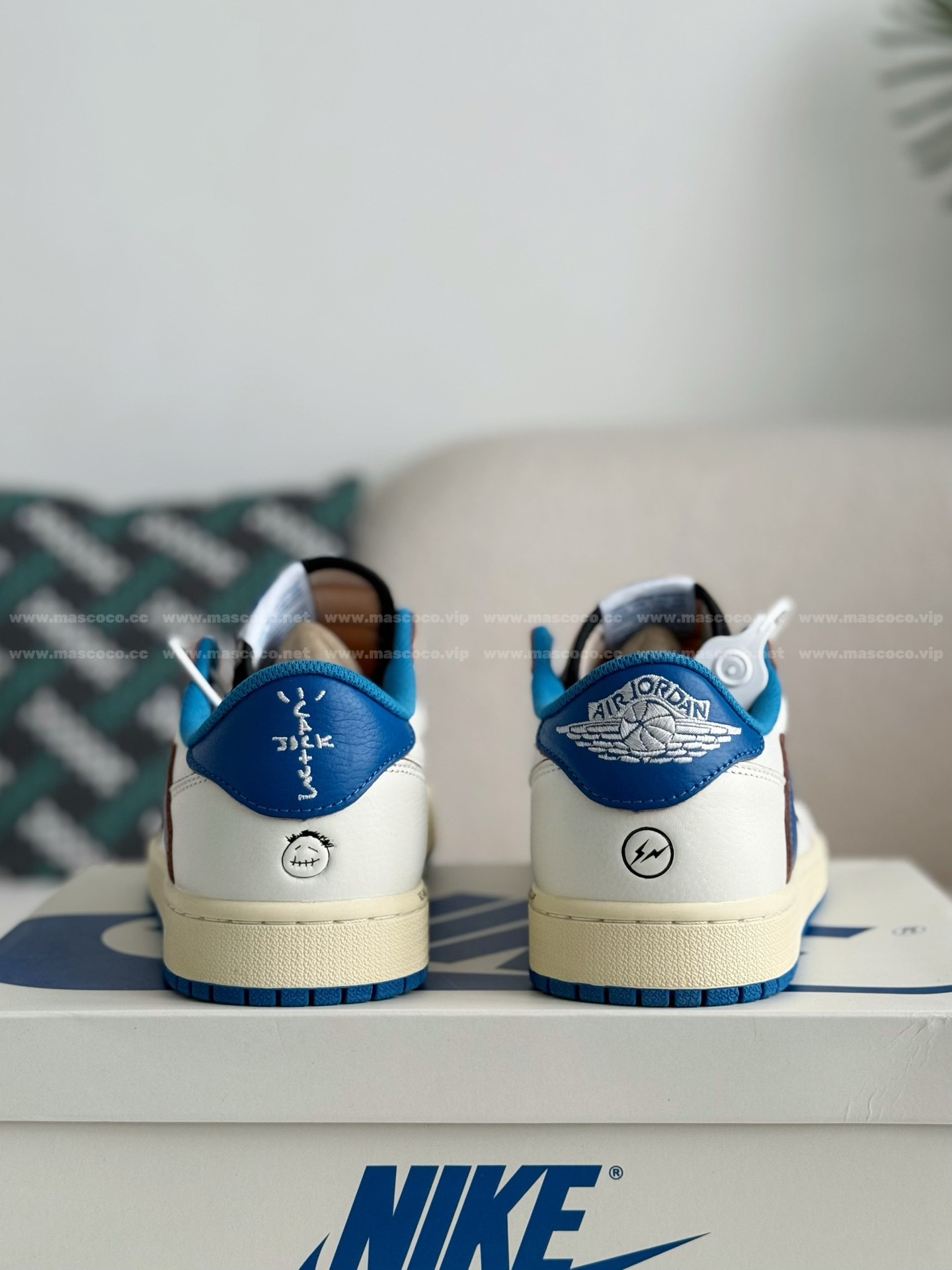 「#4524」Travis Scott × Jordan Air Jordan 1 Low Golf - Image 3