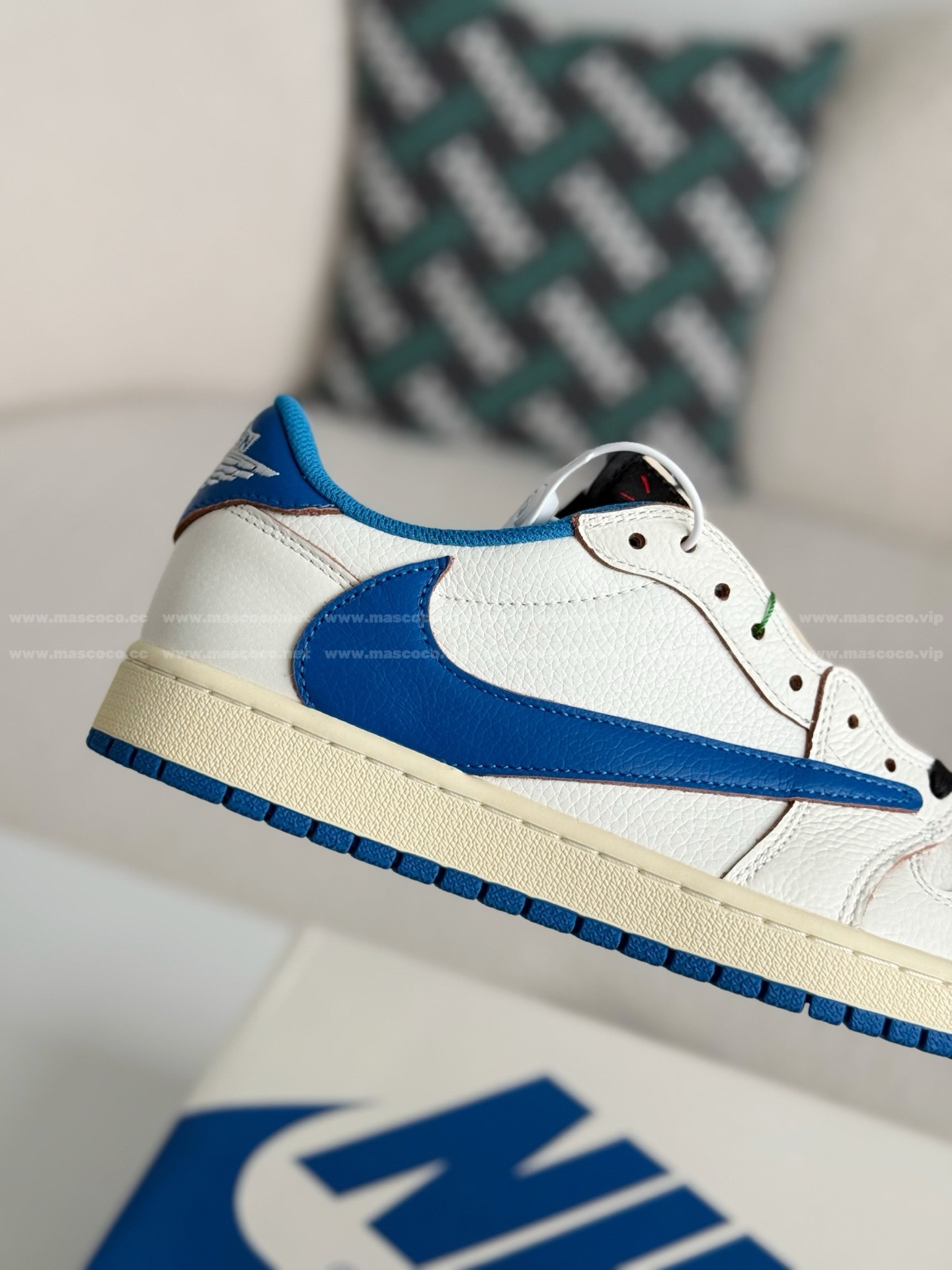 「#4524」Travis Scott × Jordan Air Jordan 1 Low Golf - Image 7
