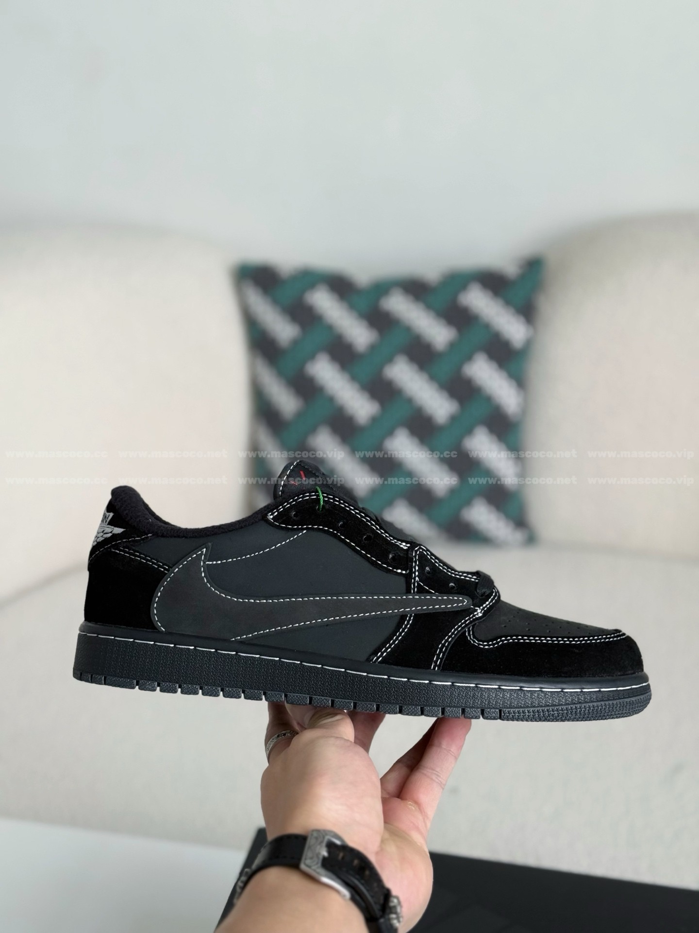 「#139」Nike AirJordan1 x TravisScott AJ Low - Image 6
