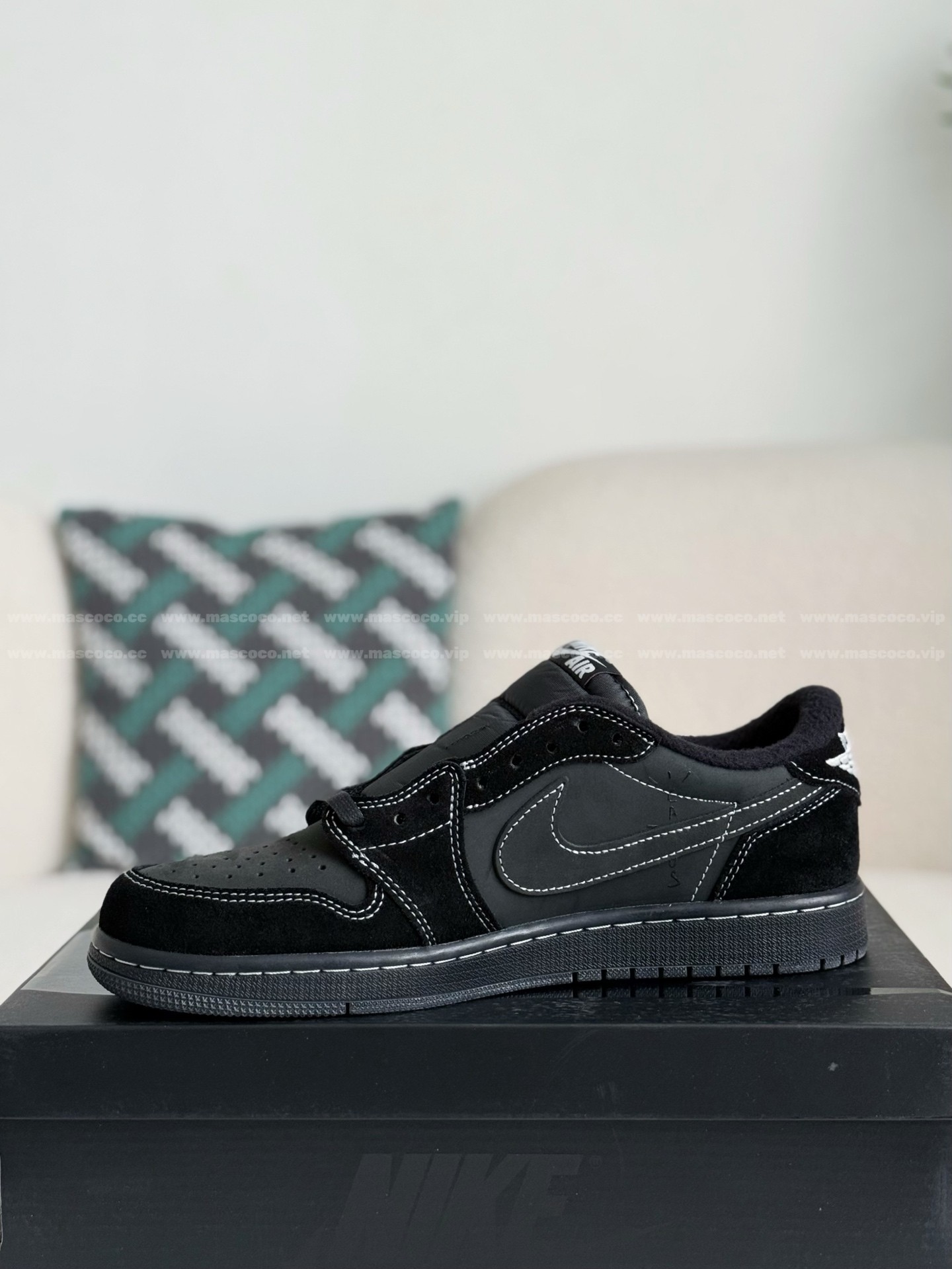 「#139」Nike AirJordan1 x TravisScott AJ Low - Image 4