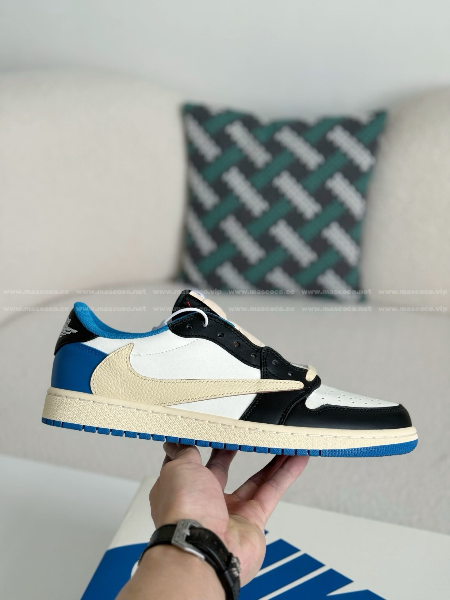 「#145」Nike AirJordan1 x TravisScott AJ Low - Image 6