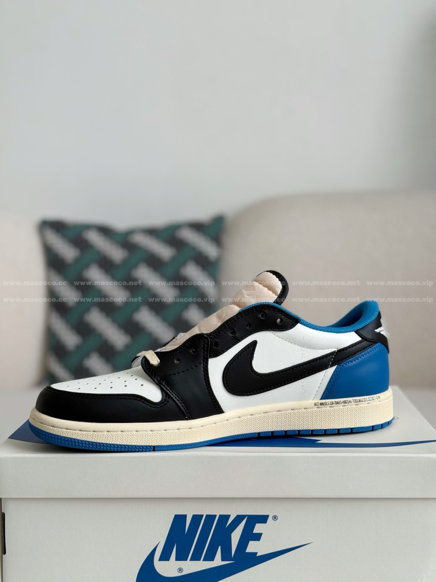 「#145」Nike AirJordan1 x TravisScott AJ Low - Image 4