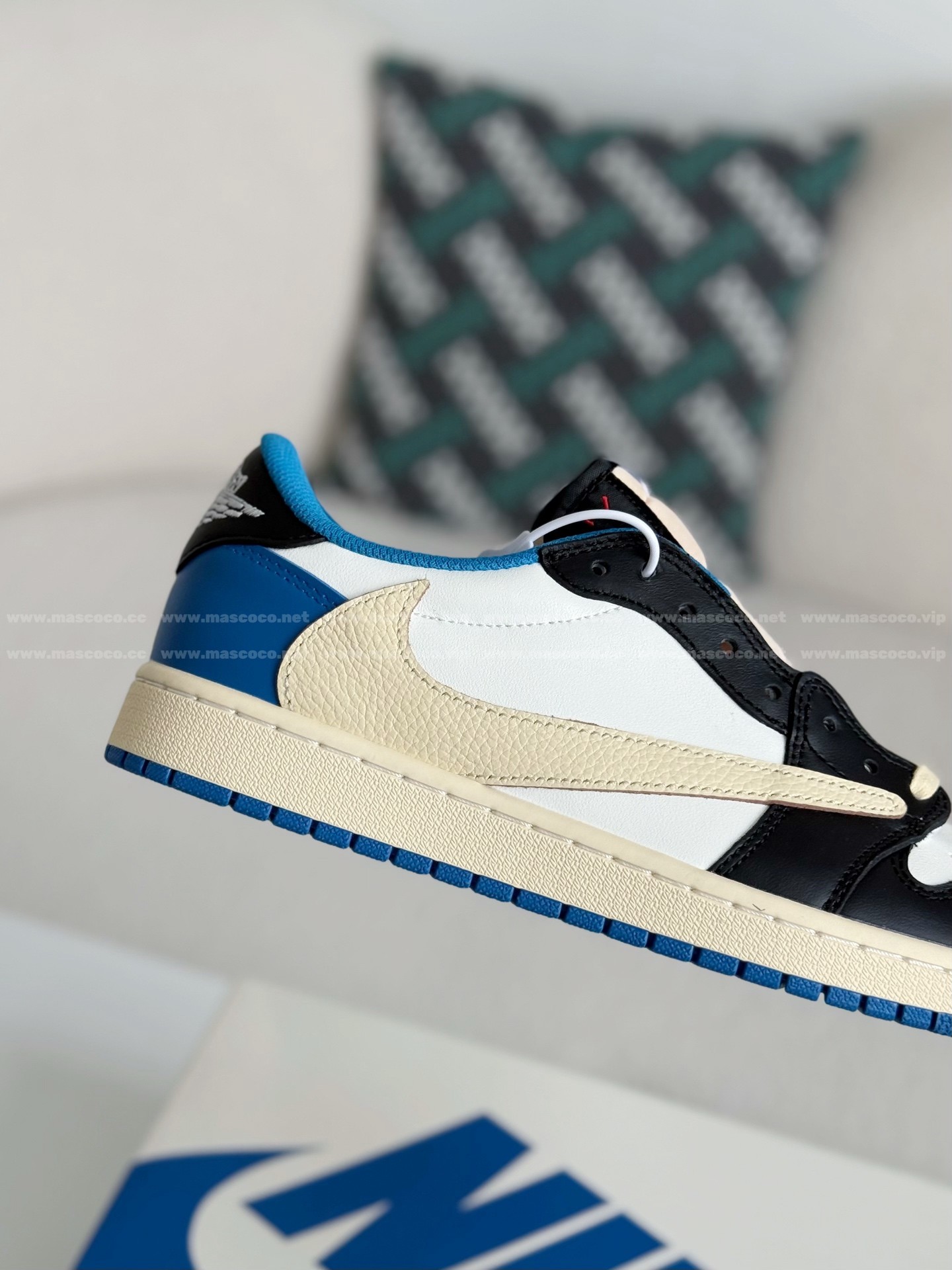 「#145」Nike AirJordan1 x TravisScott AJ Low - Image 7