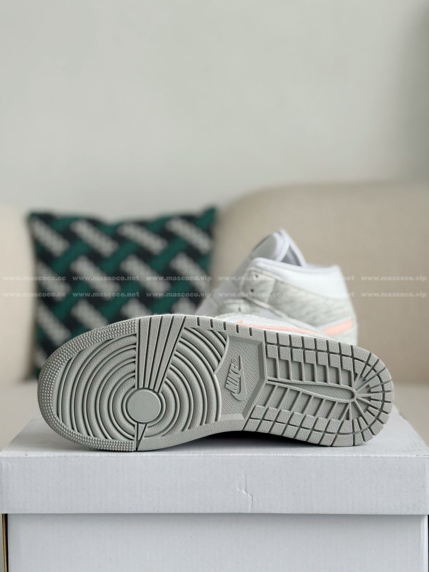 「#4529」Jordan Air Jordan 1 Retro Basketball Shoes - Image 5