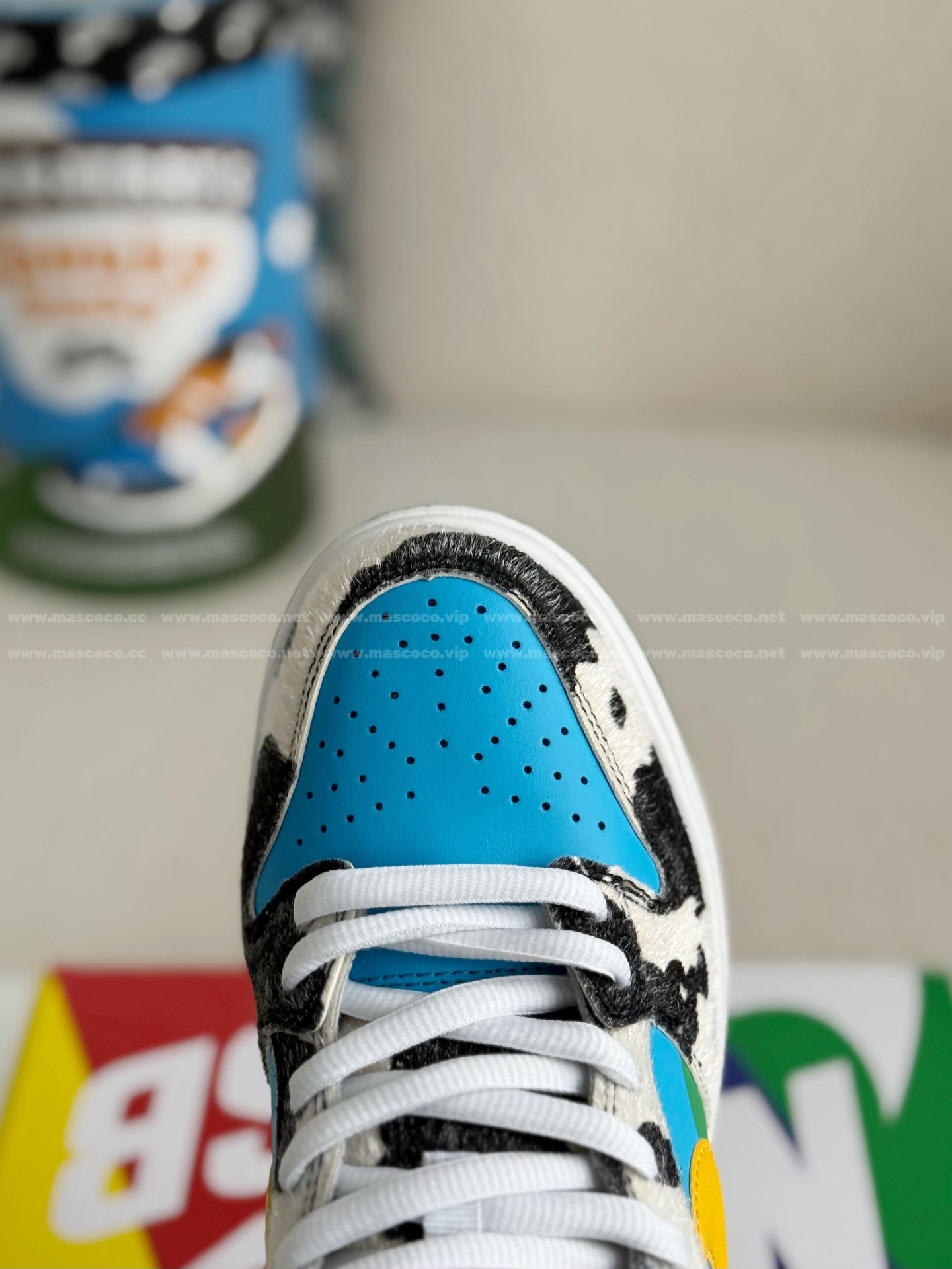 「#68」Nike SB Dunk Low Ben&Jerry's Chunky Sneakers - Image 9