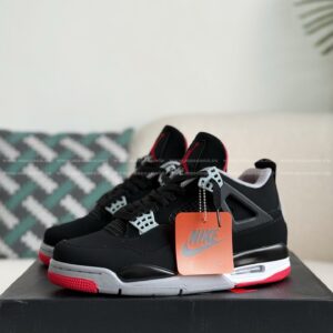 「#114」Jordan 4 AJ4 Sneakers Retro Oreo