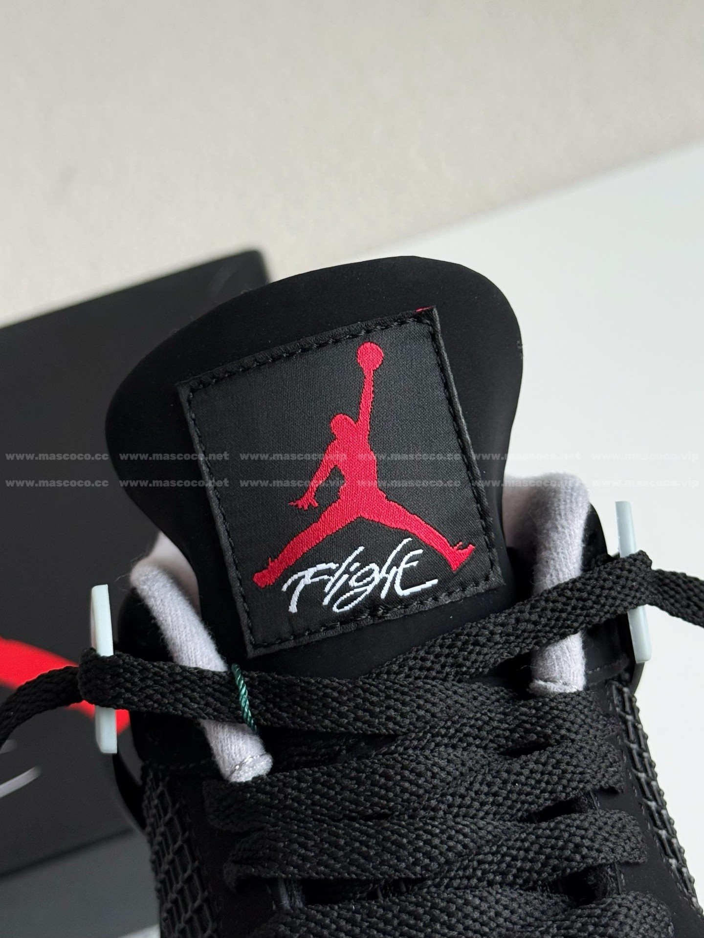 「#114」Jordan 4 AJ4 Sneakers Retro Oreo - Image 10