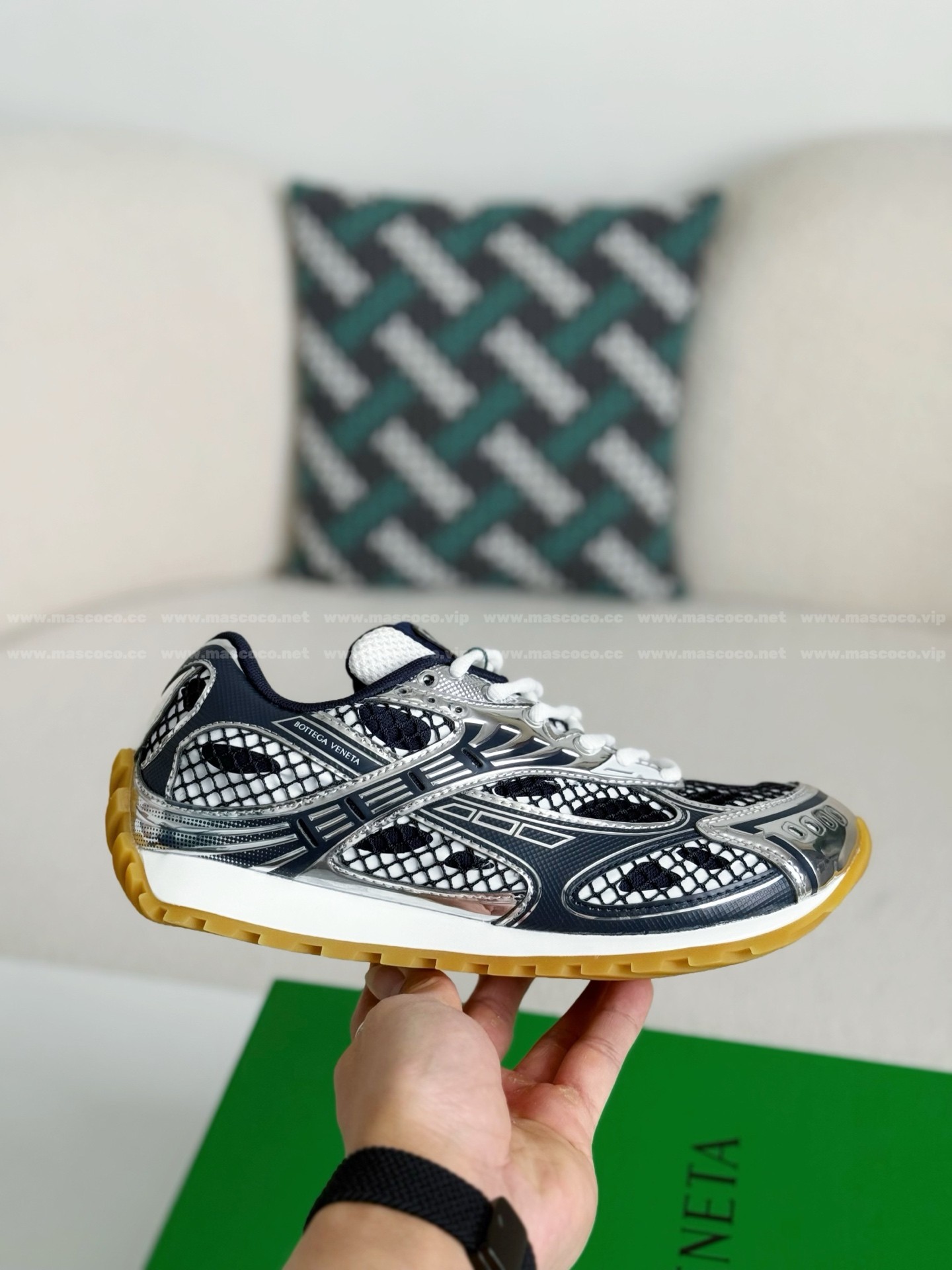 「#4636」Bottega Veneta's latest orbit series sneakers - Image 6