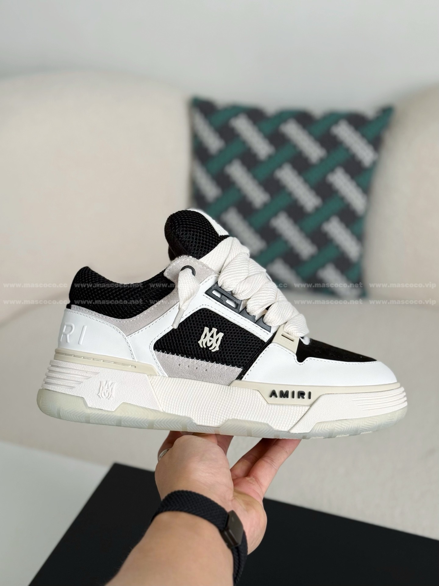 「#88」Amiri Sneakers - Image 6