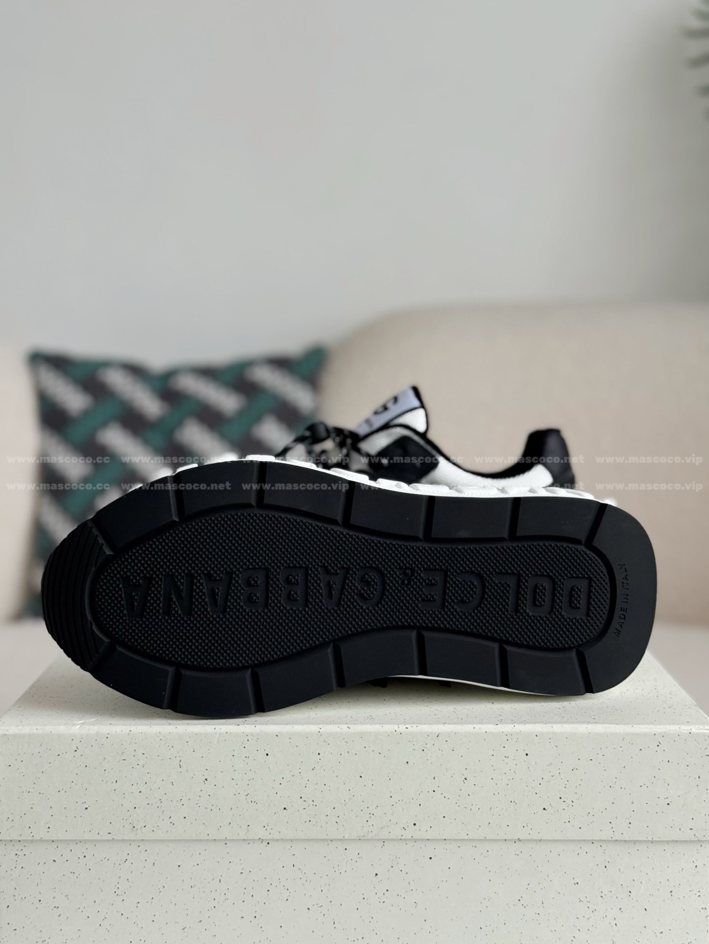 「#4644」Dolce&Gabbana Mesh Leather Sports Casual Shoes - Image 5