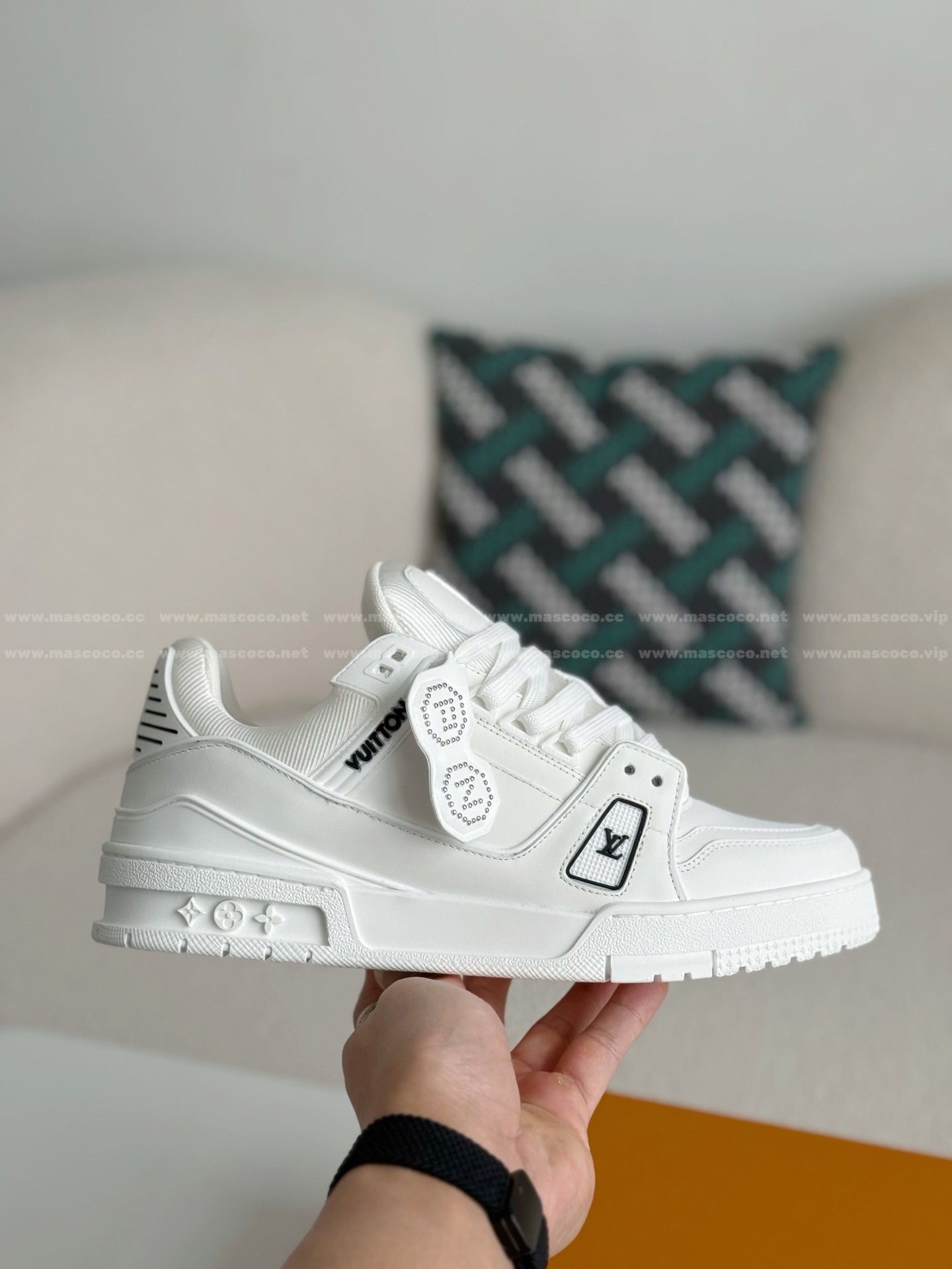 「#4666」LOUIS VUITTON x NIGO TRAINER FW25 SNEAKERS - Image 6
