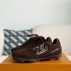 「#4699」LOUIS VUITTON FOOTPRINT SOCCER CASUAL SHOES