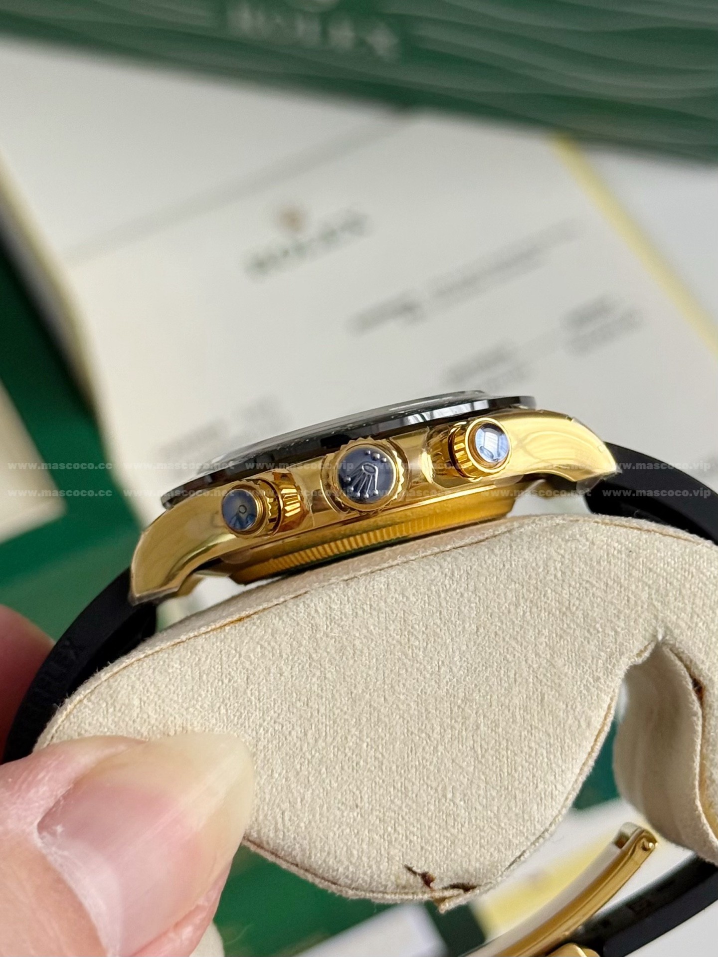 「#984」Rolex Daytona Exclusive Cal.4130 Men's Watch - Image 7